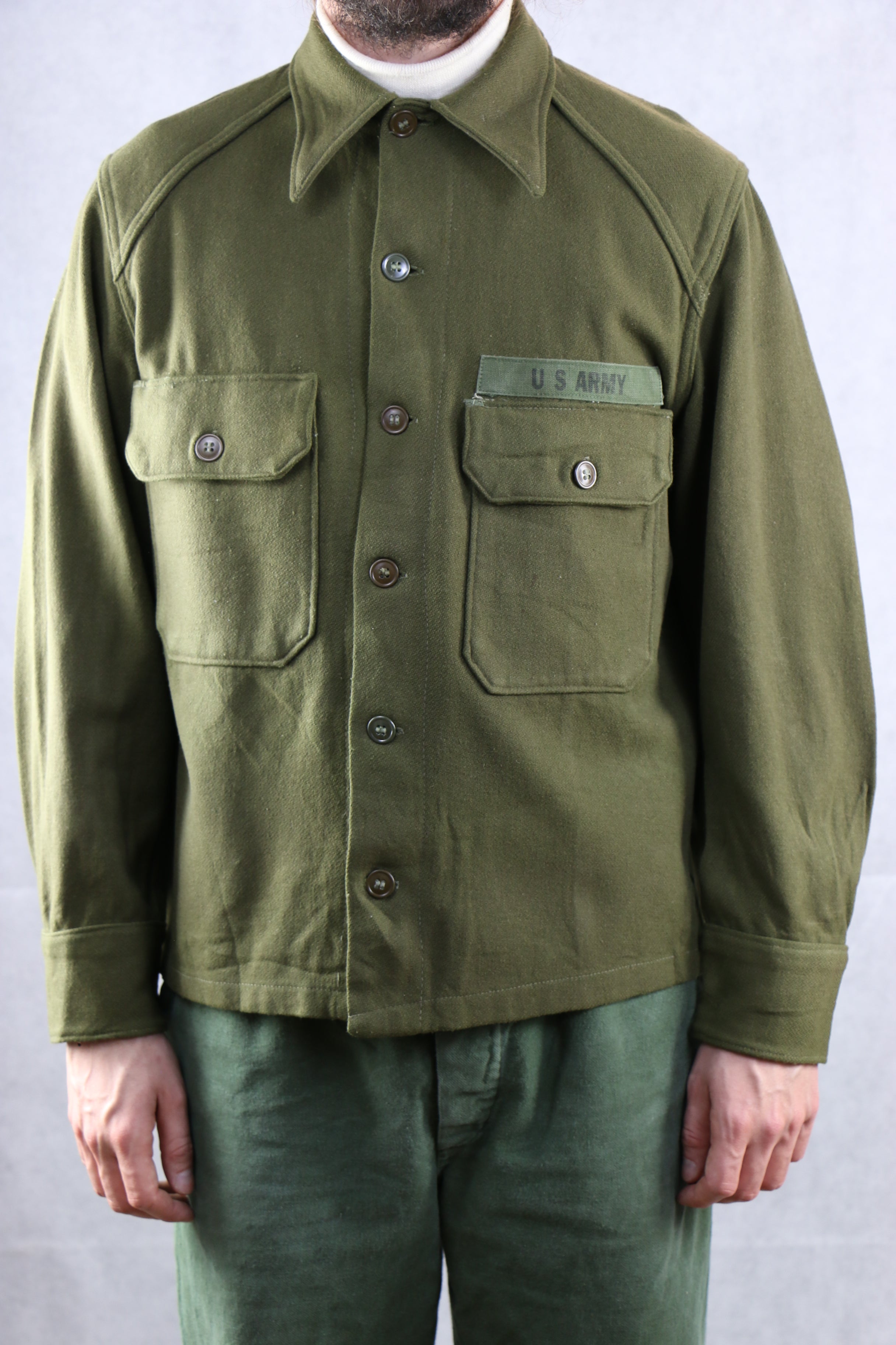 U.S. Army OG-108 Shirt ~ Vintage Store Clochard92.com