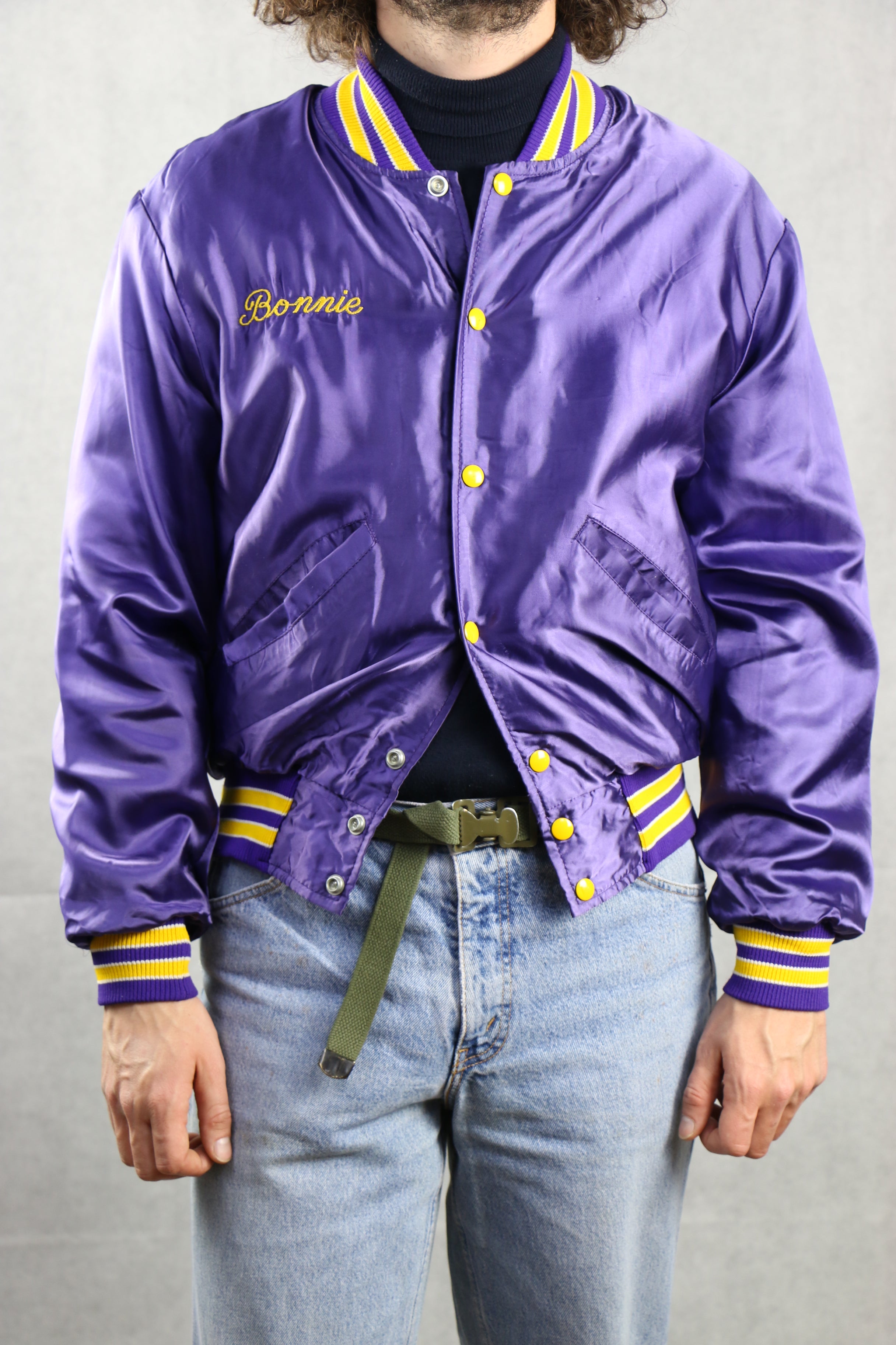 Purple St. Louis Image Bomber Jacket 19021