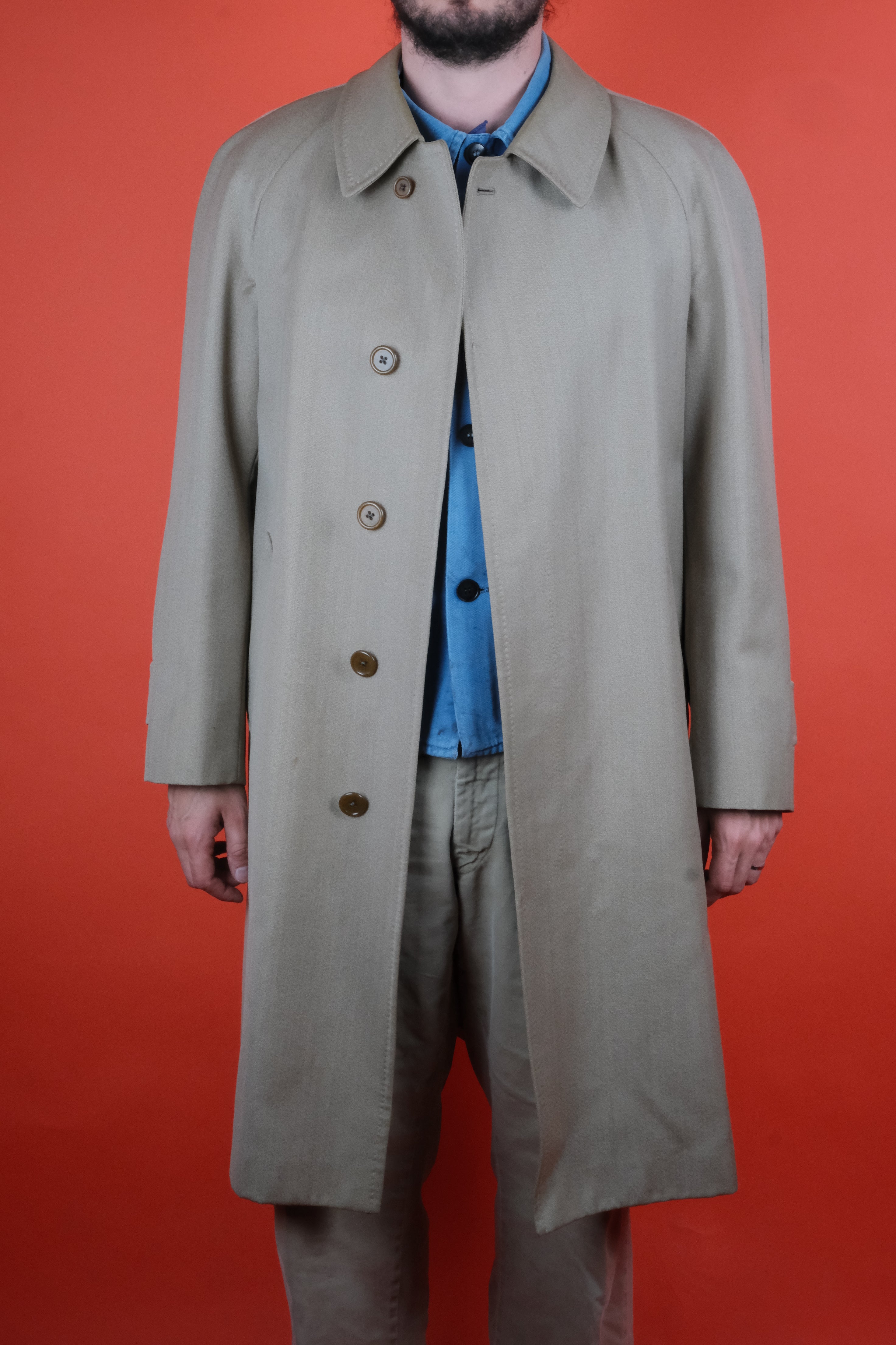 Aquascutum Gabardine Coat Vintage Store Clochard92