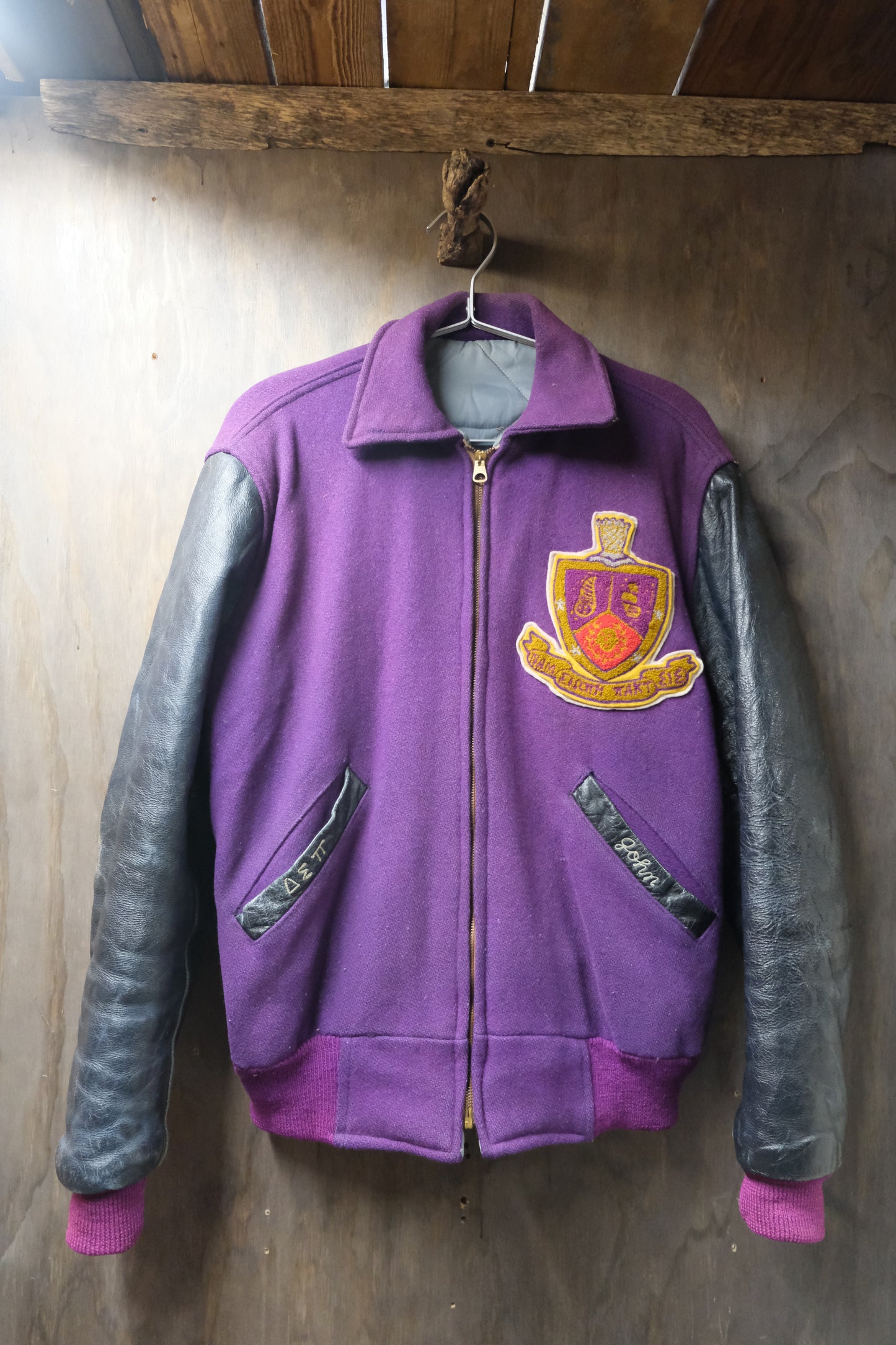 Vintage 1950s varsity jacket M