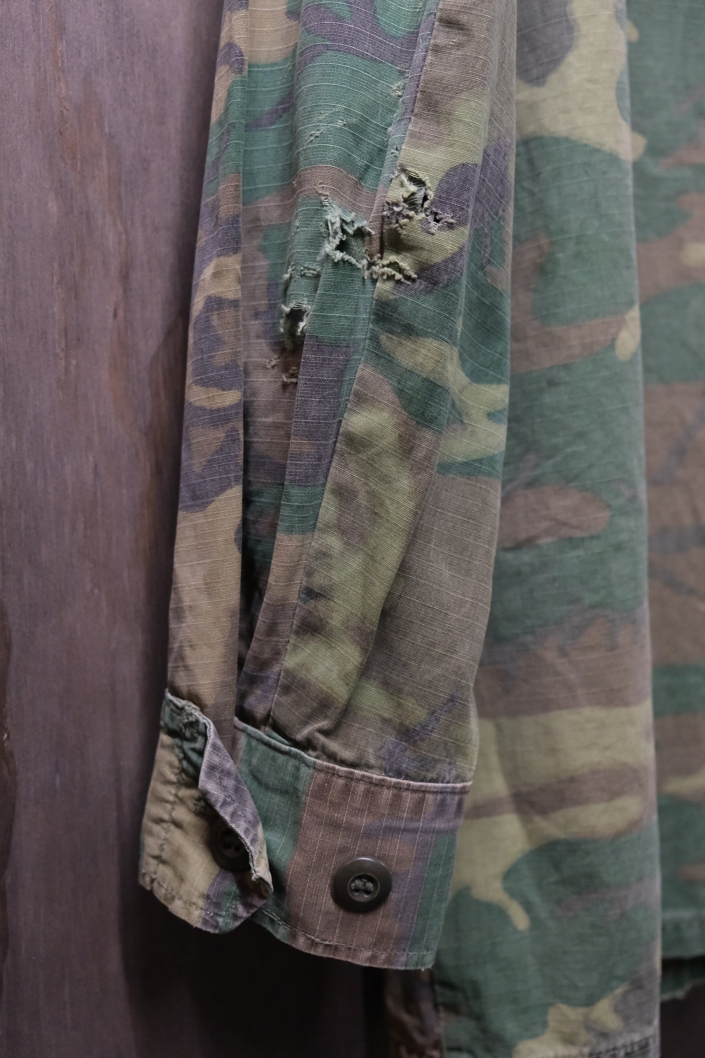 Vintage 1960s Camo Jungle jacket S