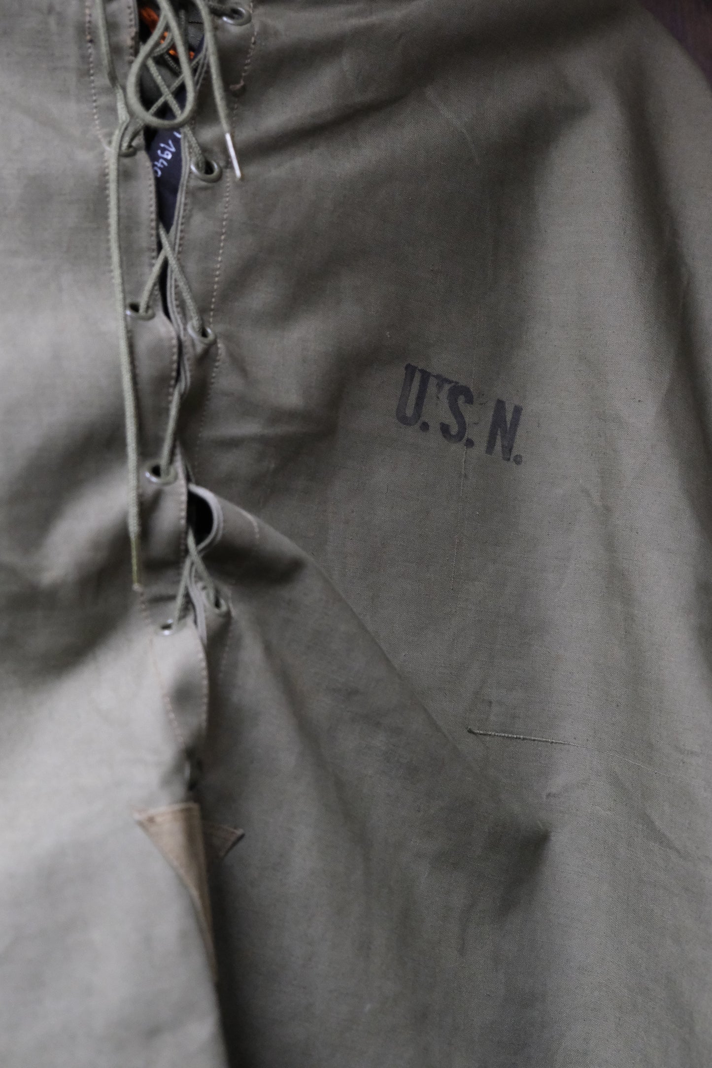 Vintage 40s USN smock XL