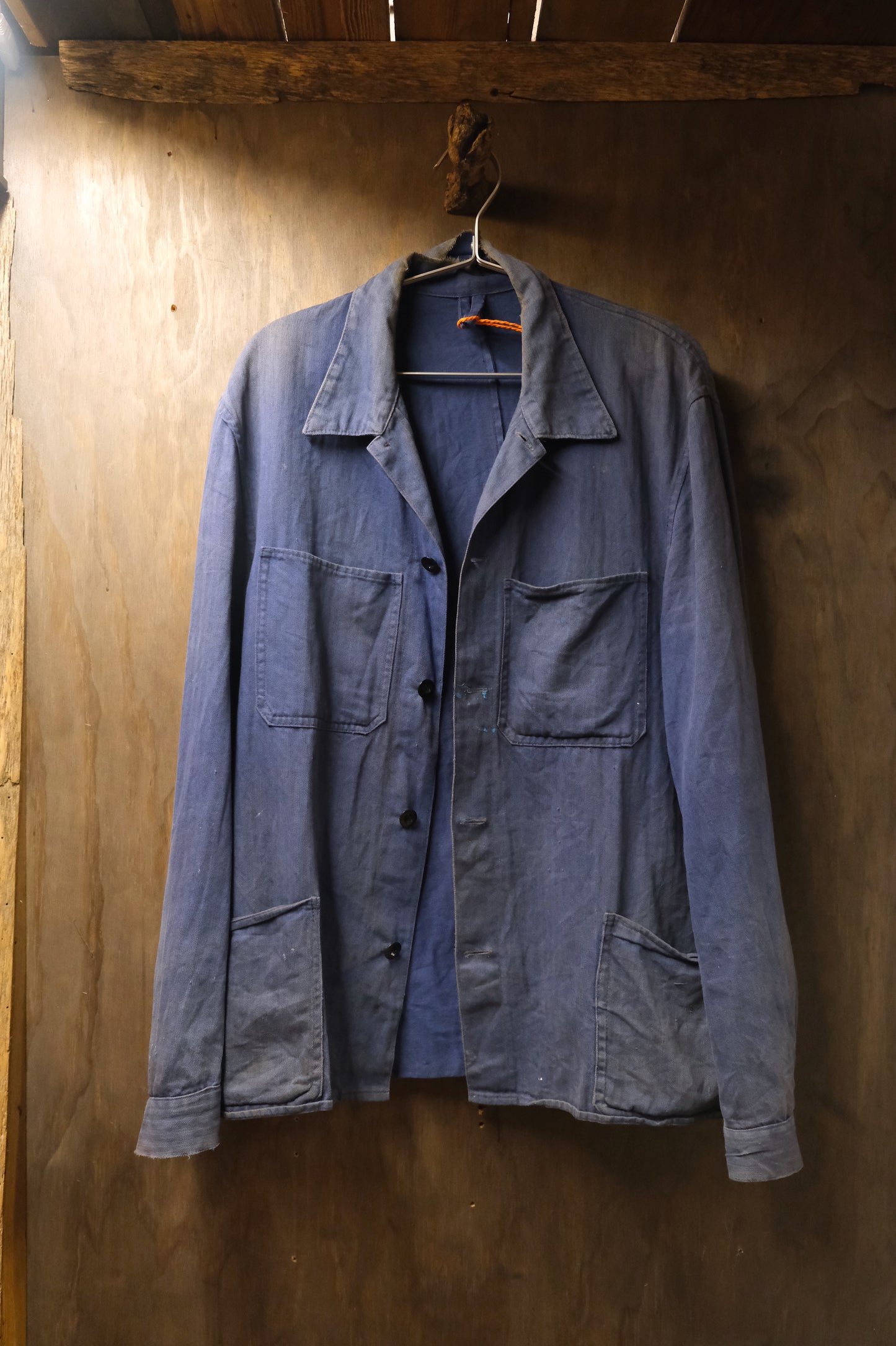 Vintage German HBT work jacket L