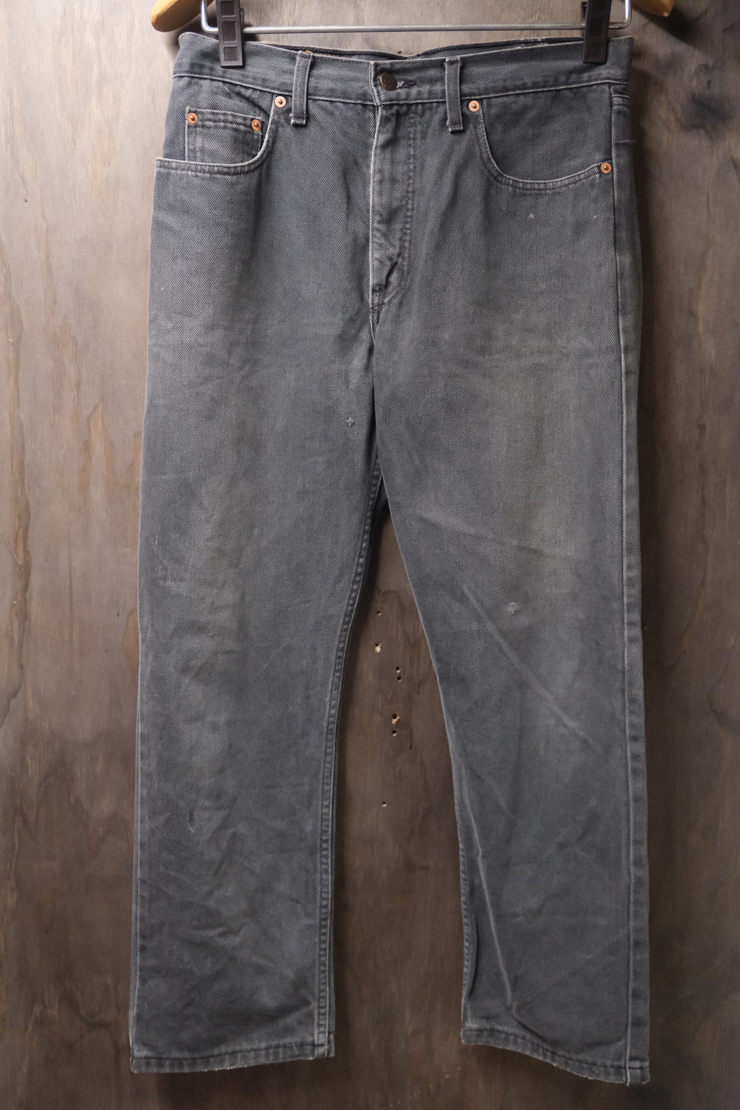 Vintage Levi's 615 orange tab grey jeans w33
