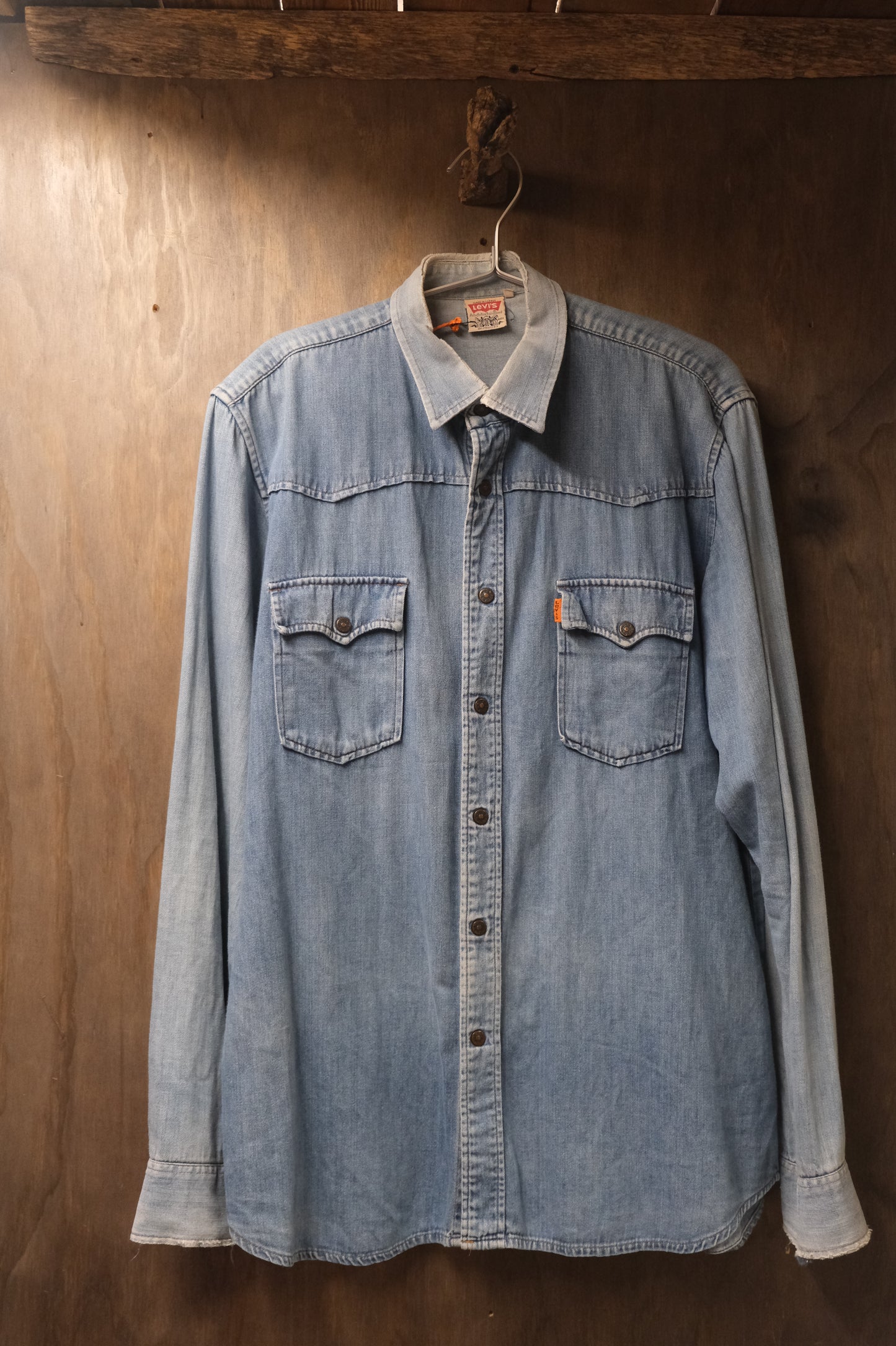 Vintage Levi's denim shirt M