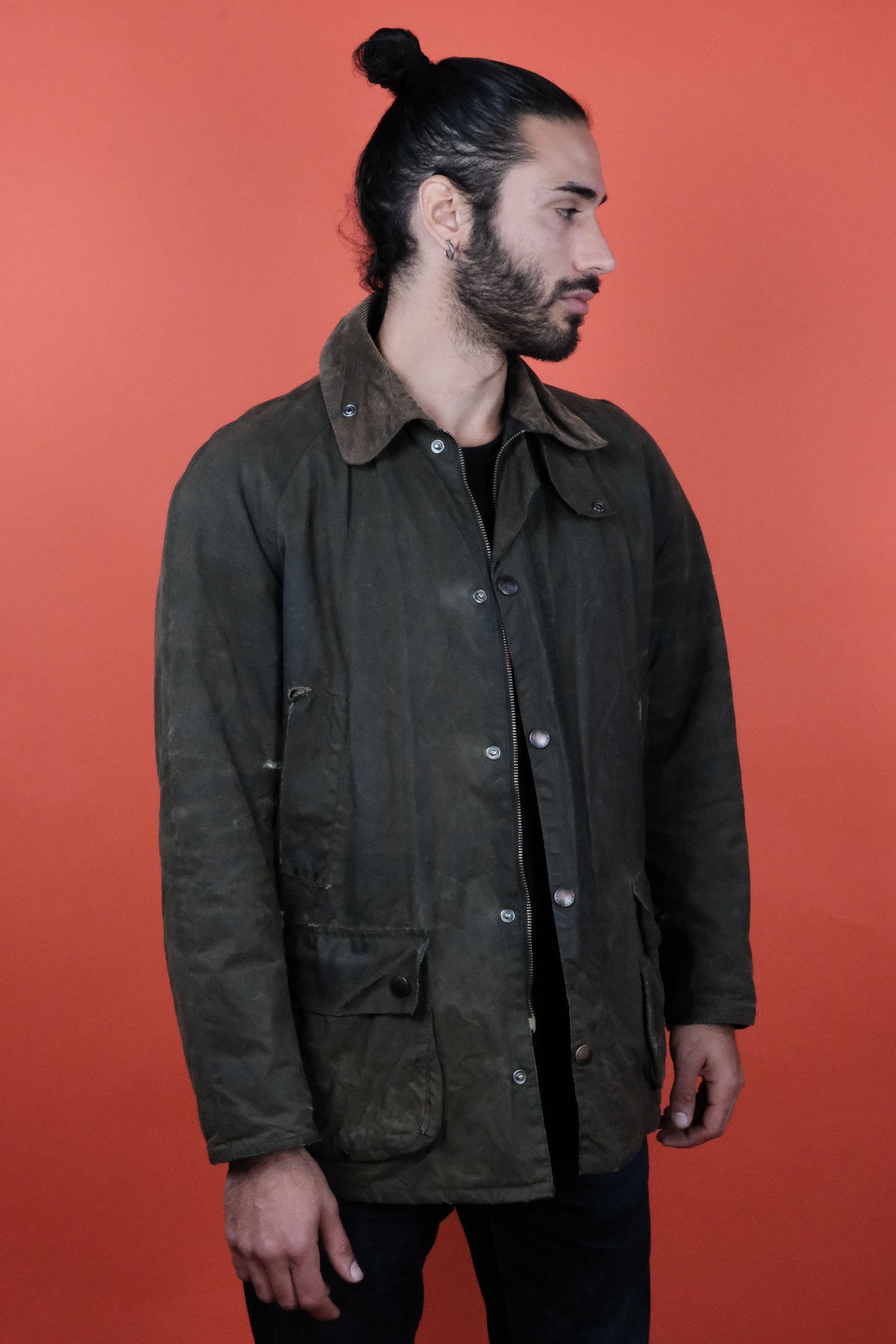 Barbour x Pantone Bedale Wax Jacket 'XL' - vintage clothing clochard92.com