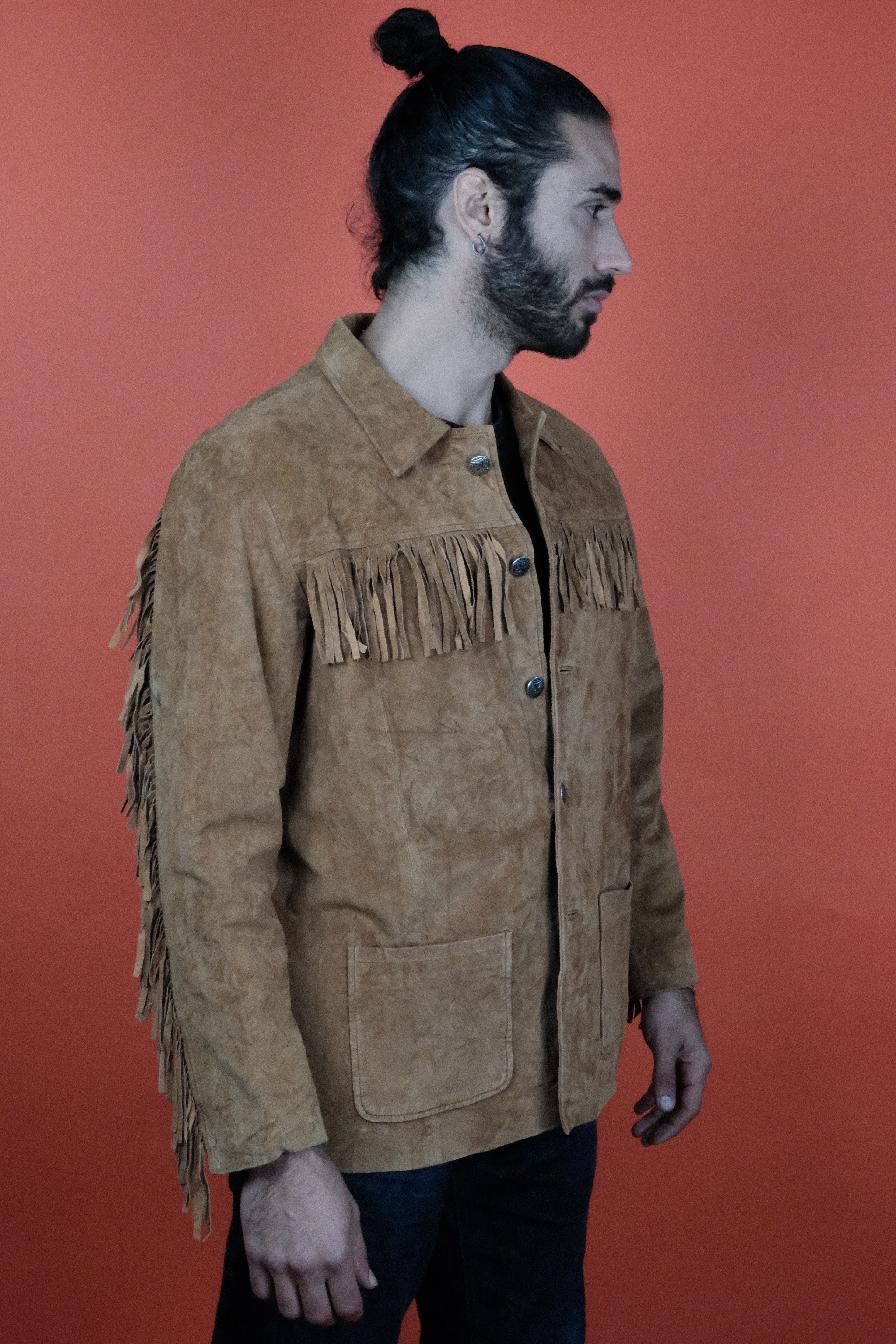 Exploring the Purpose of a Men's Suede Western Jacket | by Leatherbaba |  Medium