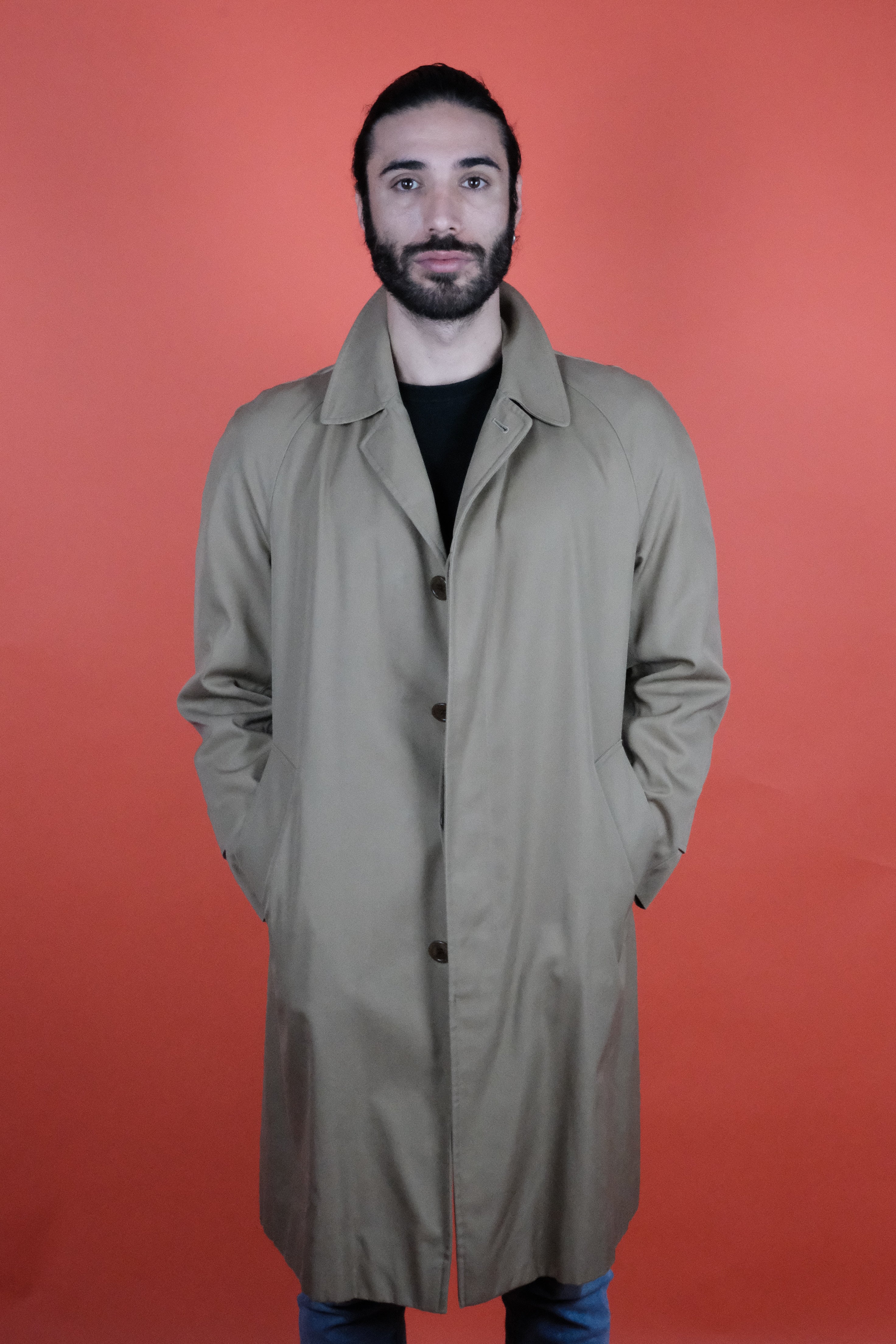 Aquascutum Trench Over coat Vintage Store Clochard92