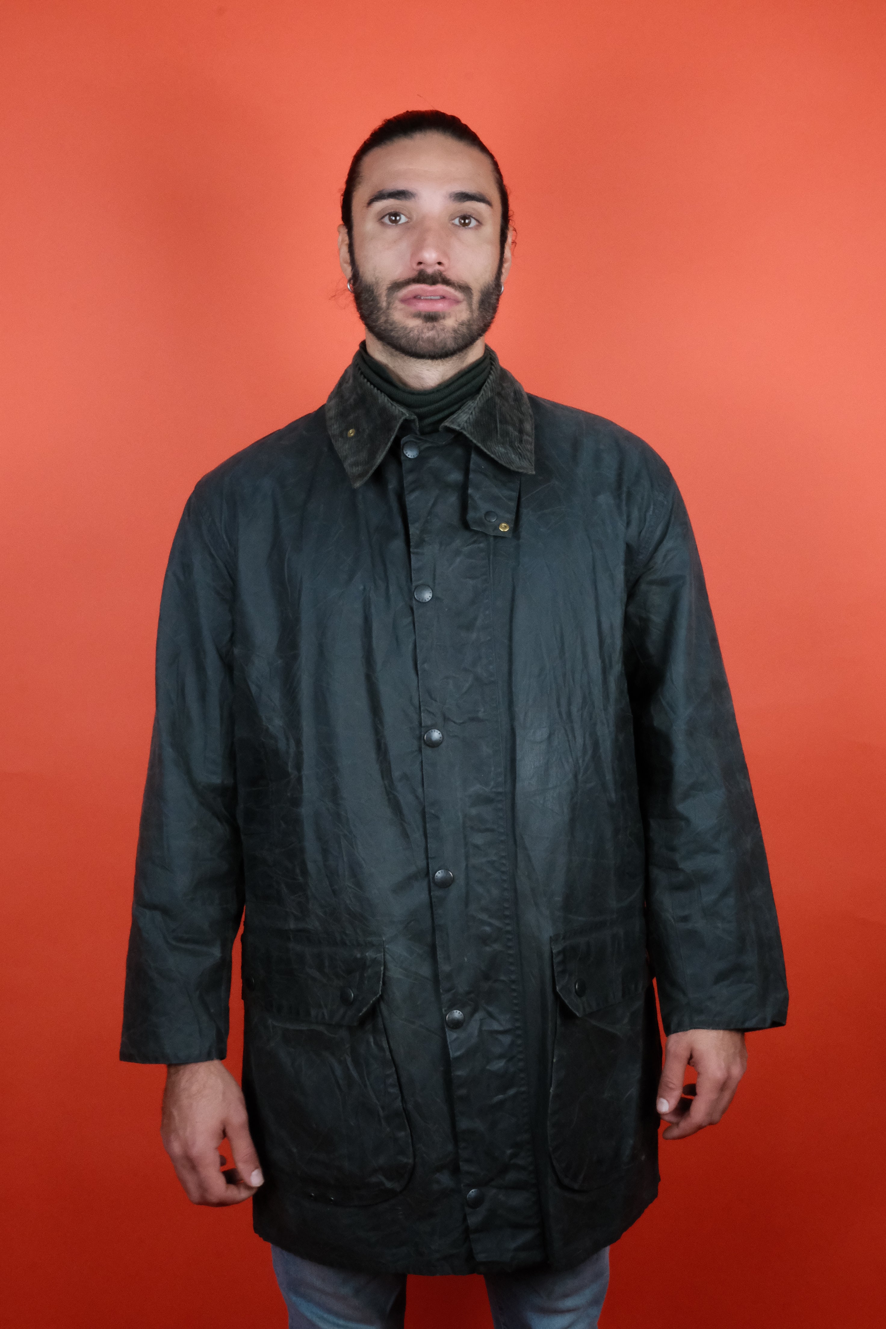 Barbour Border C42/107 Wax Coat