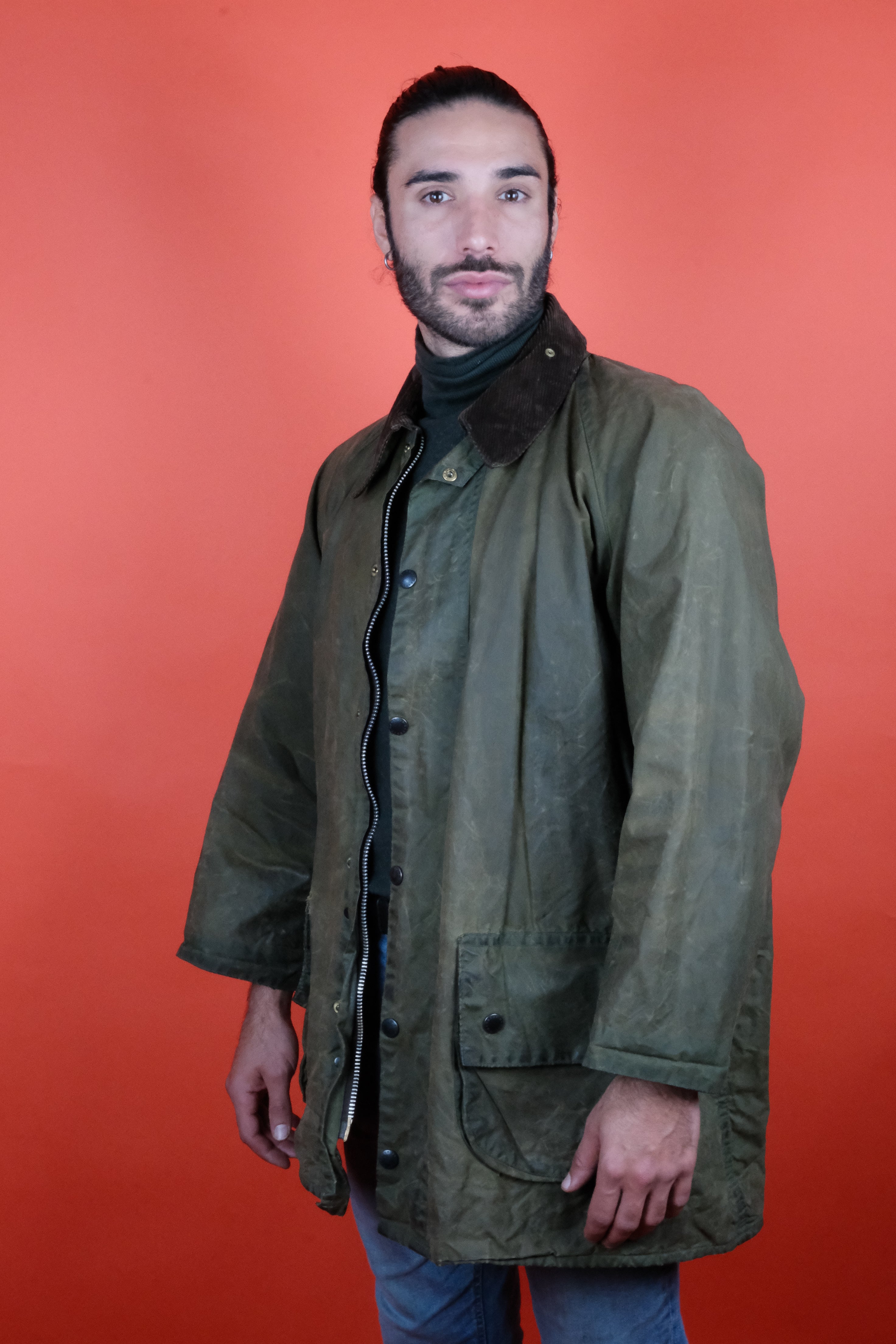 Barbour new gamefair wax on sale jacket