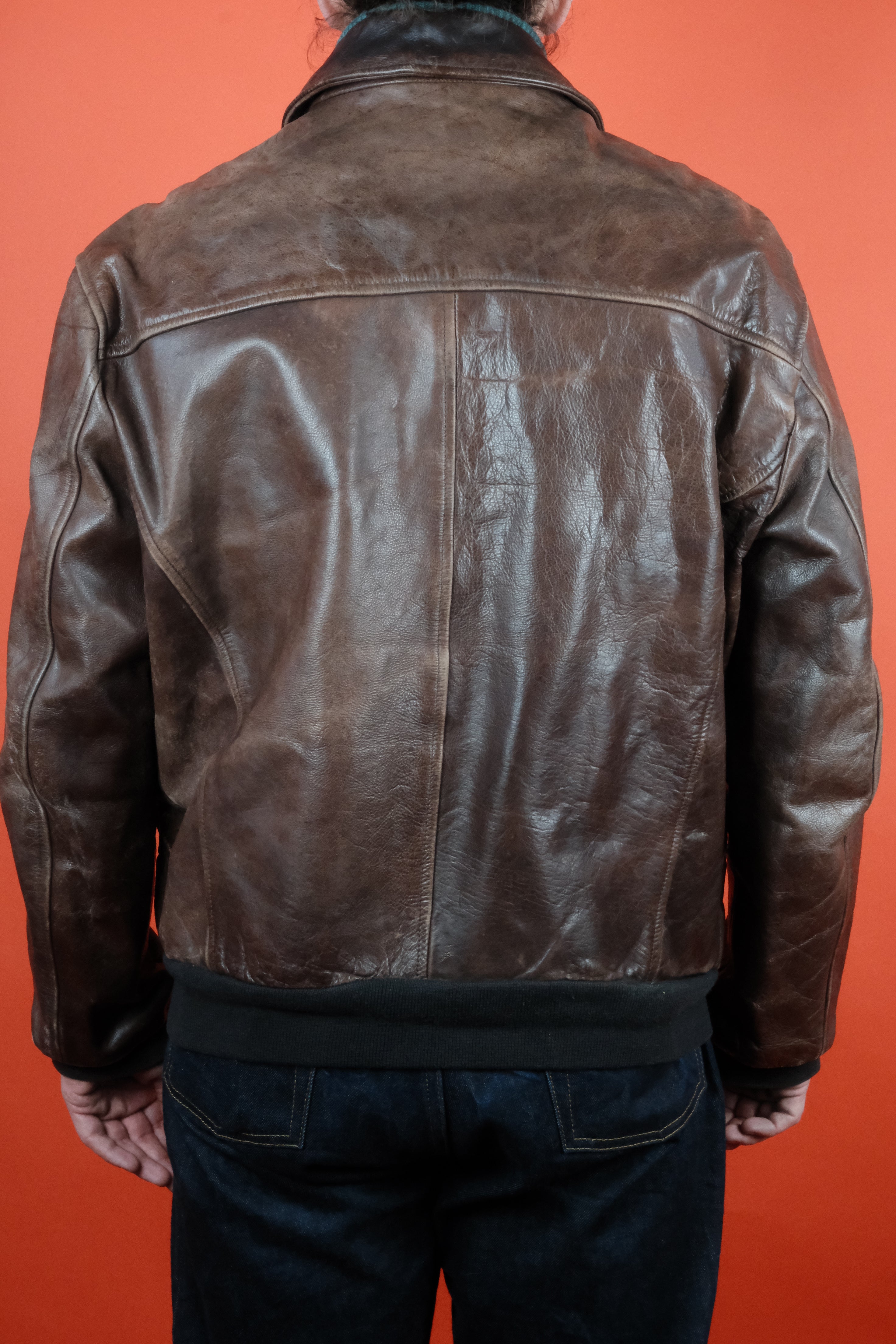 Pierre cardin leather jacket hotsell