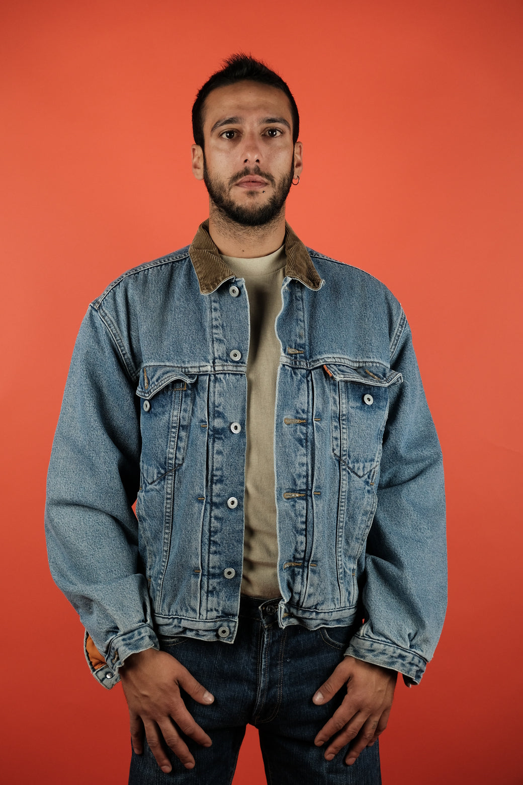 Levis warm denim jacket sale