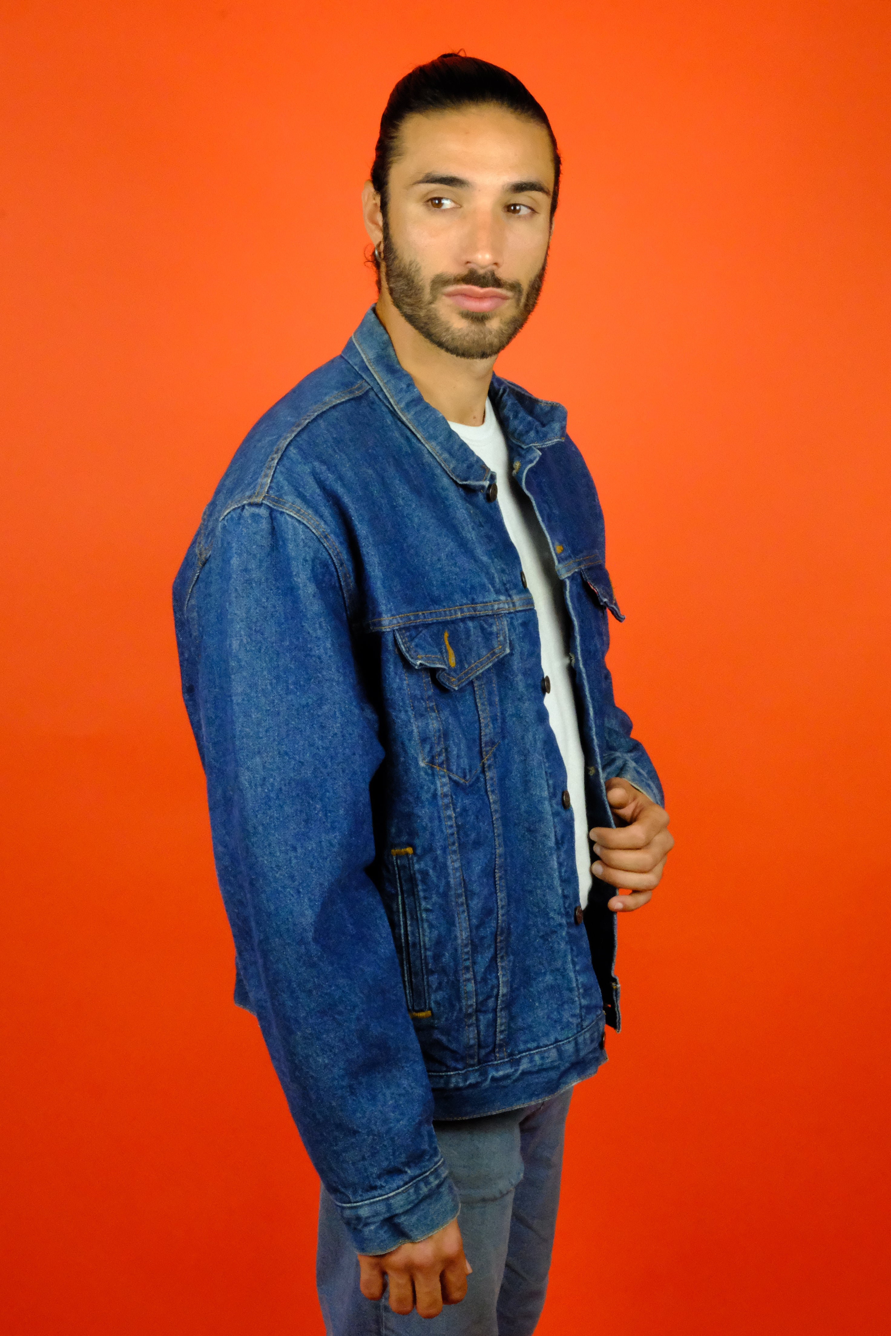 Levi's 'Red Tab' Made in USA Denim Trucker Jacket w/ Lining