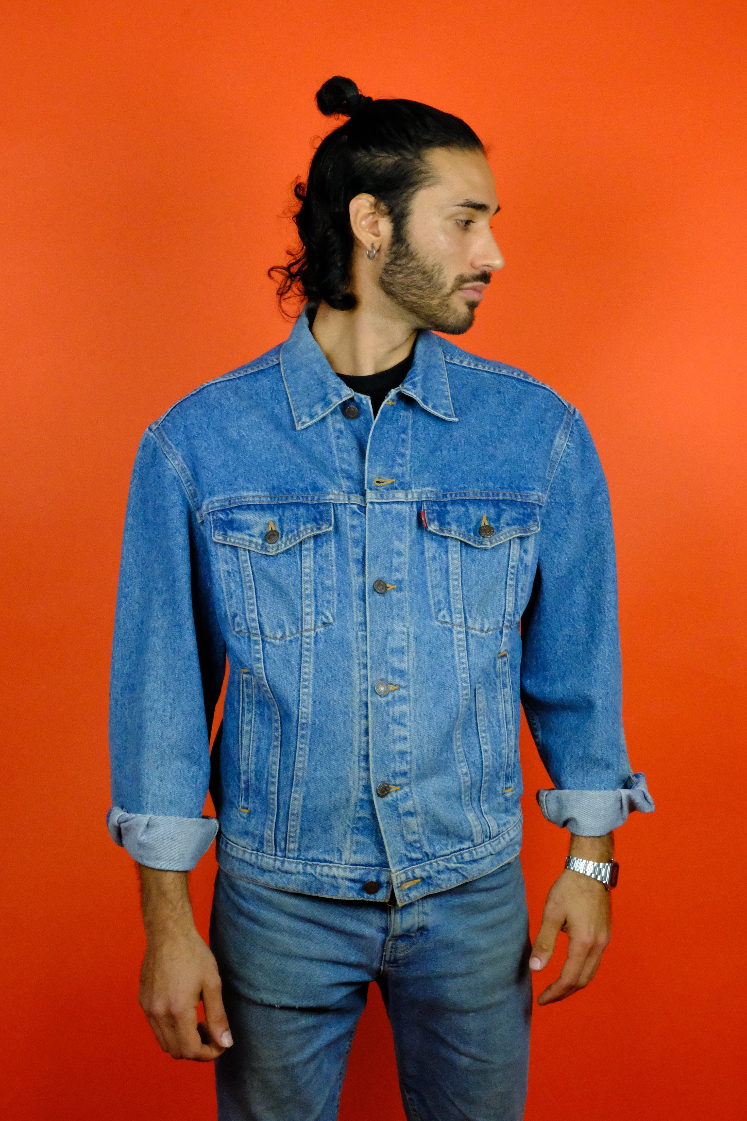 Levi's Red Tab Denim Trucker Jacket 'M' ~ Vintage Store Clochard92.com