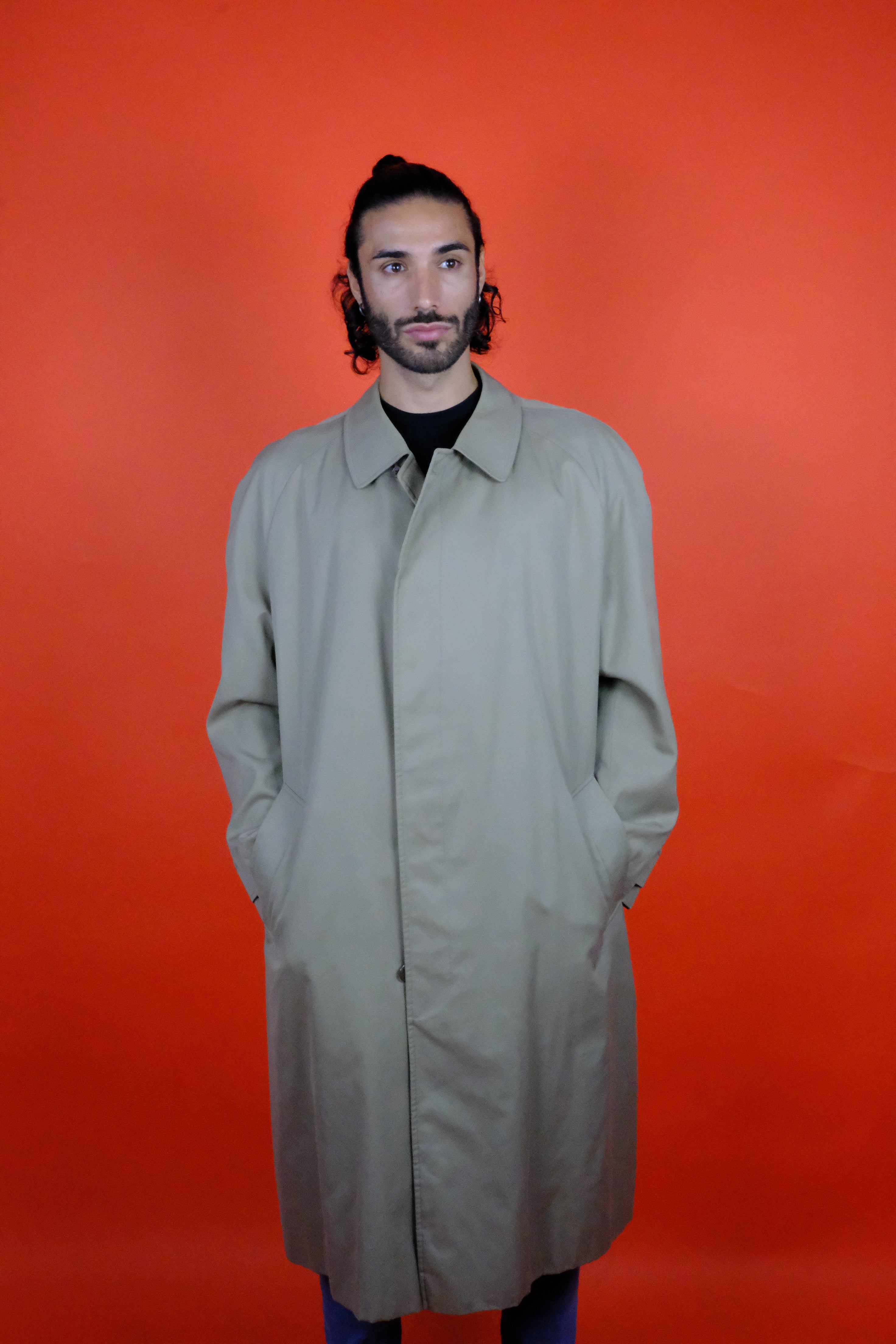 Aquascutum of London 48Reg Trench Coat Vintage Store