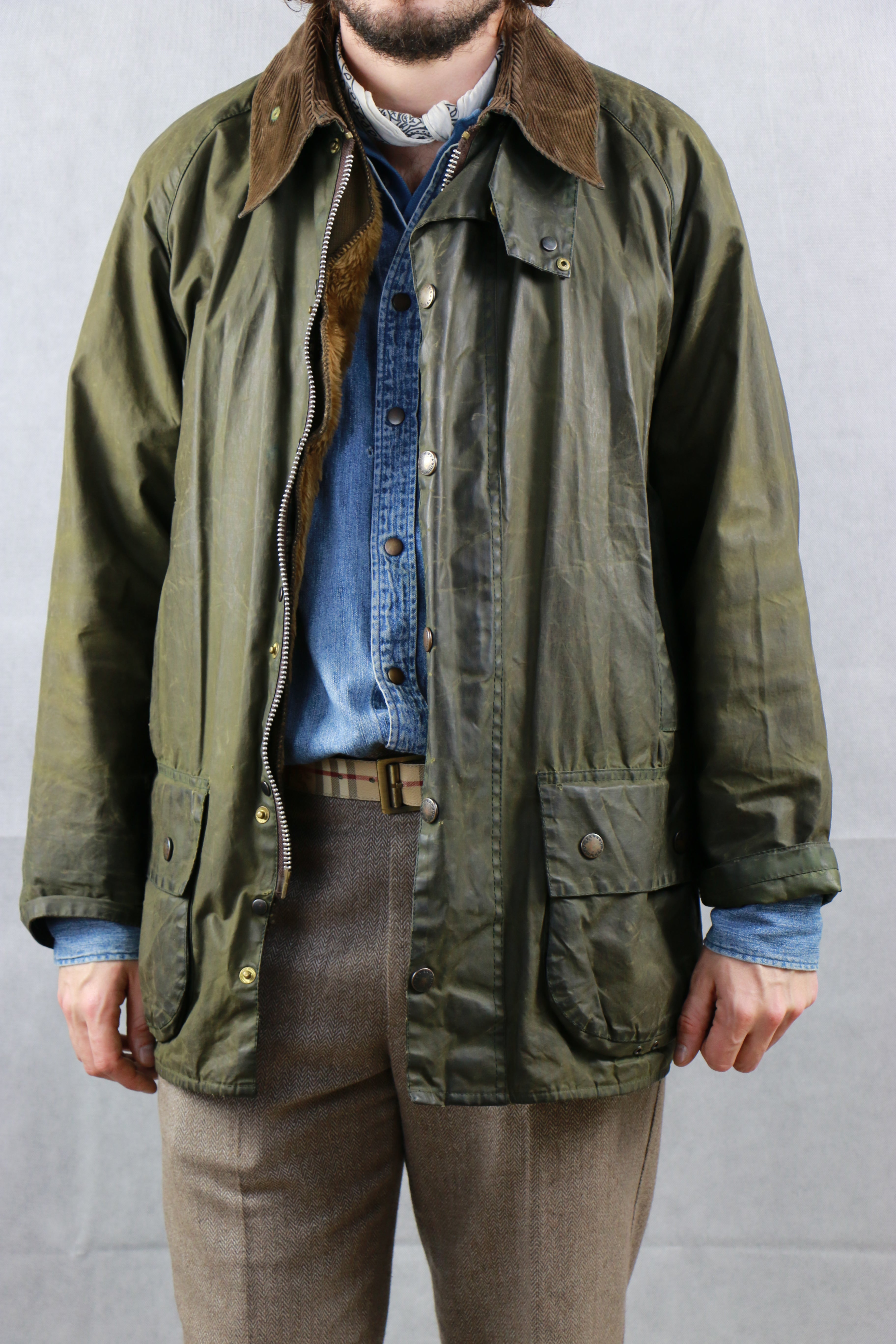 Barbour Beaufort Jacket Vintage Store Clochard92