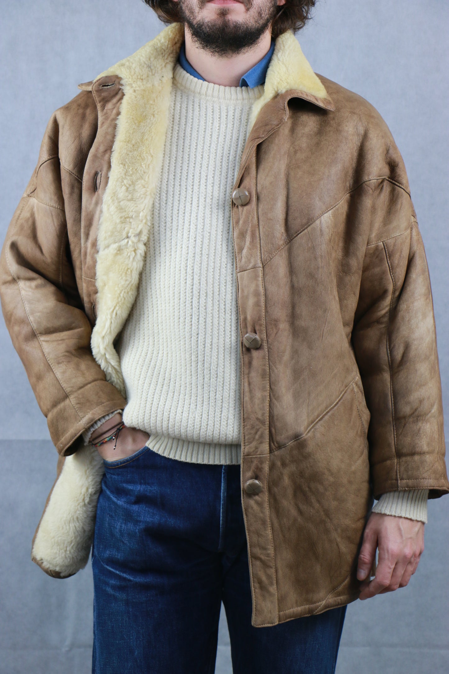 Molinani Shearling Coat, clochard92.com