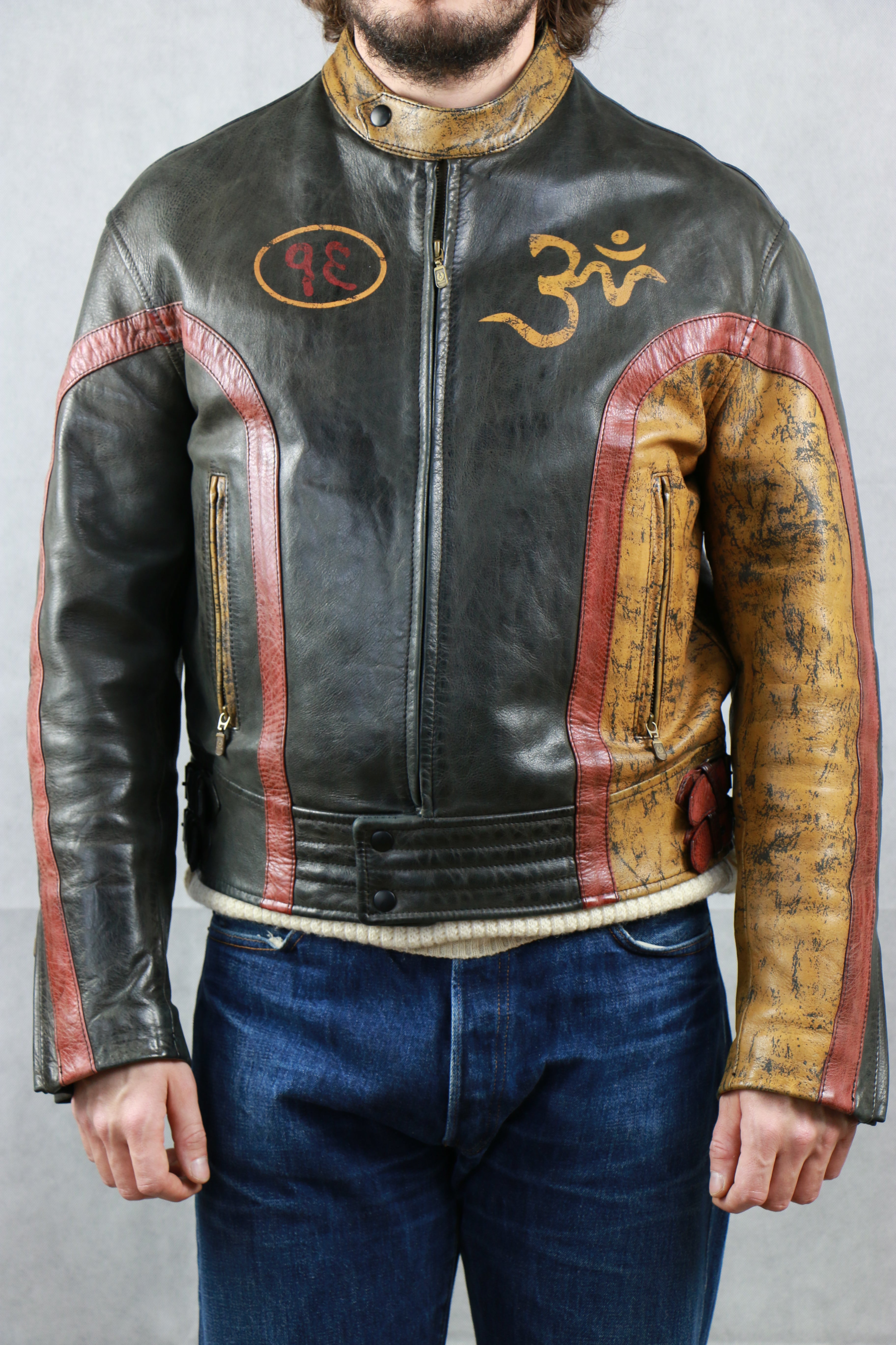 Belstaff 'Free Tibet Leather' Jacket ~ Vintage Store Clochard92.com