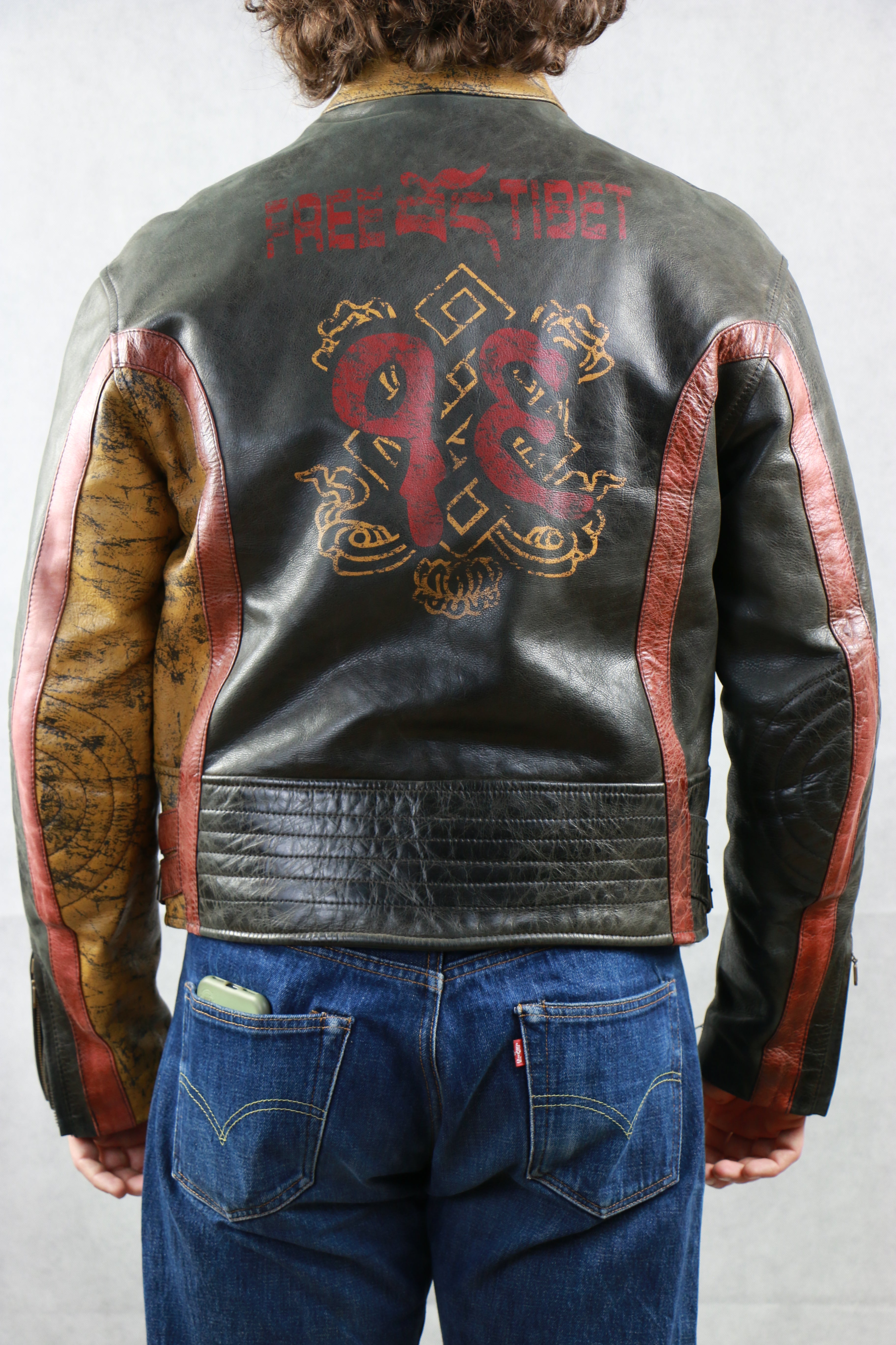 Belstaff 'Free Tibet Leather' Jacket ~ Vintage Store Clochard92.com