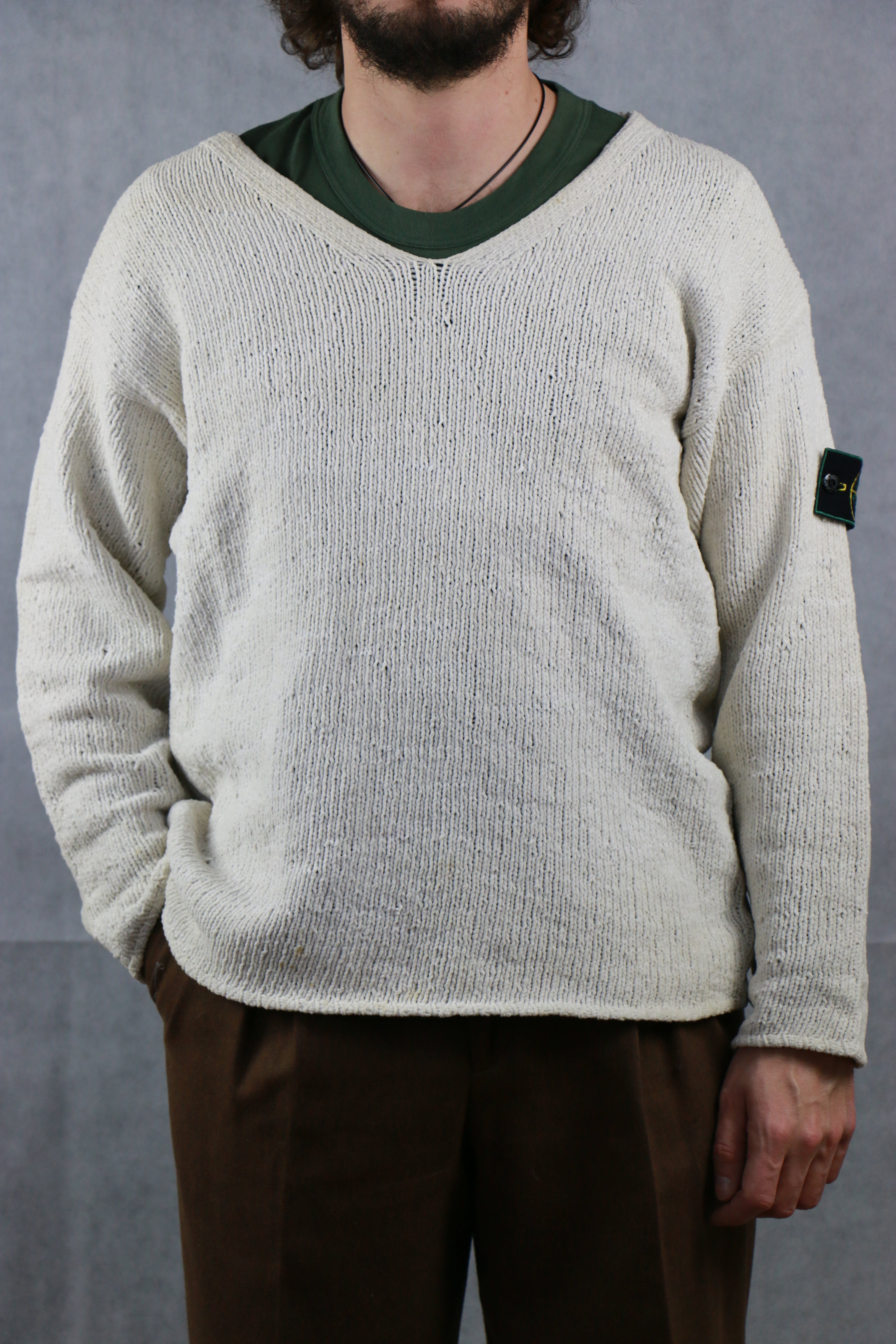 Vintage stone hot sale island jumper