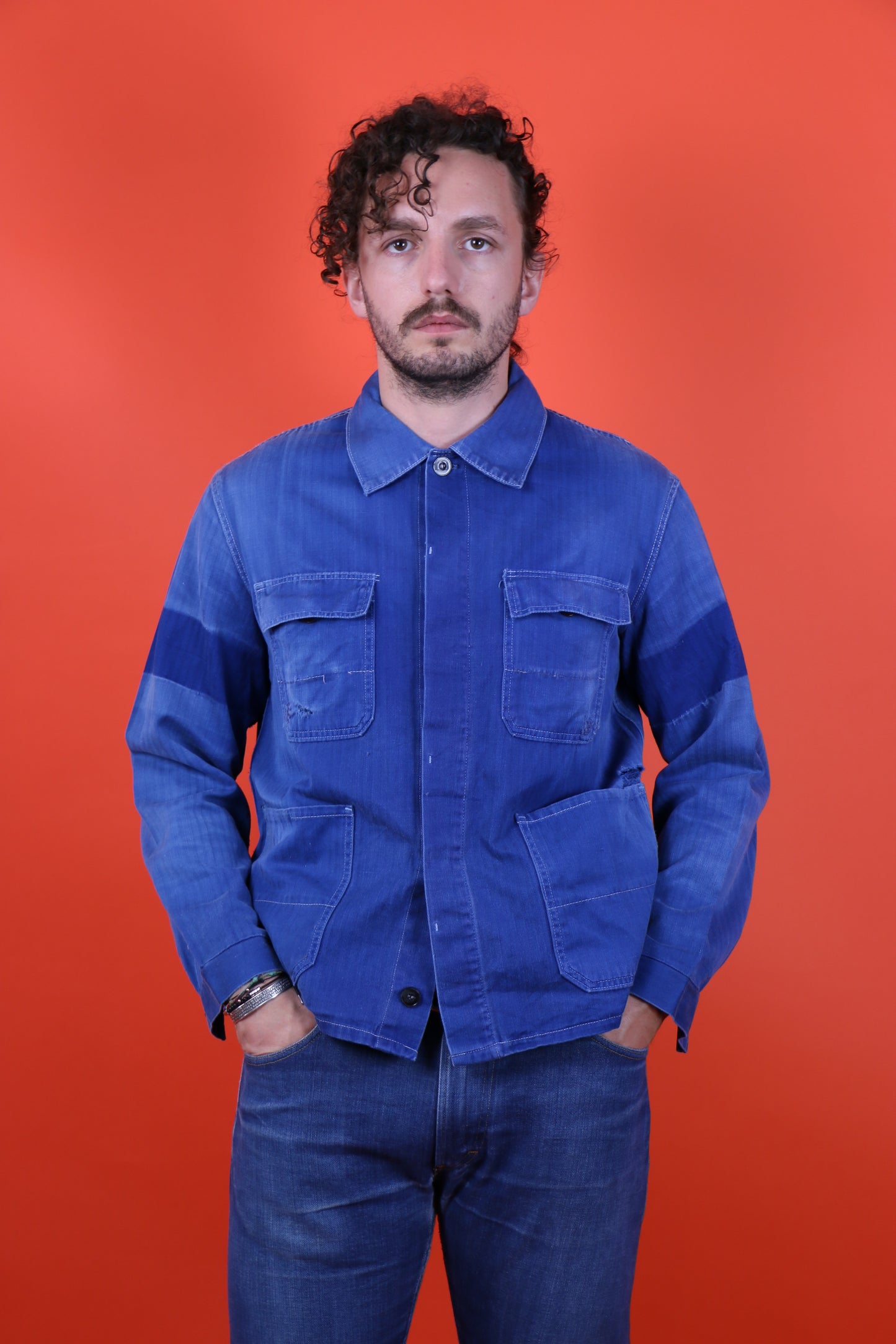 Work Jacket 4 pockets - vintage clothing clochard92.com