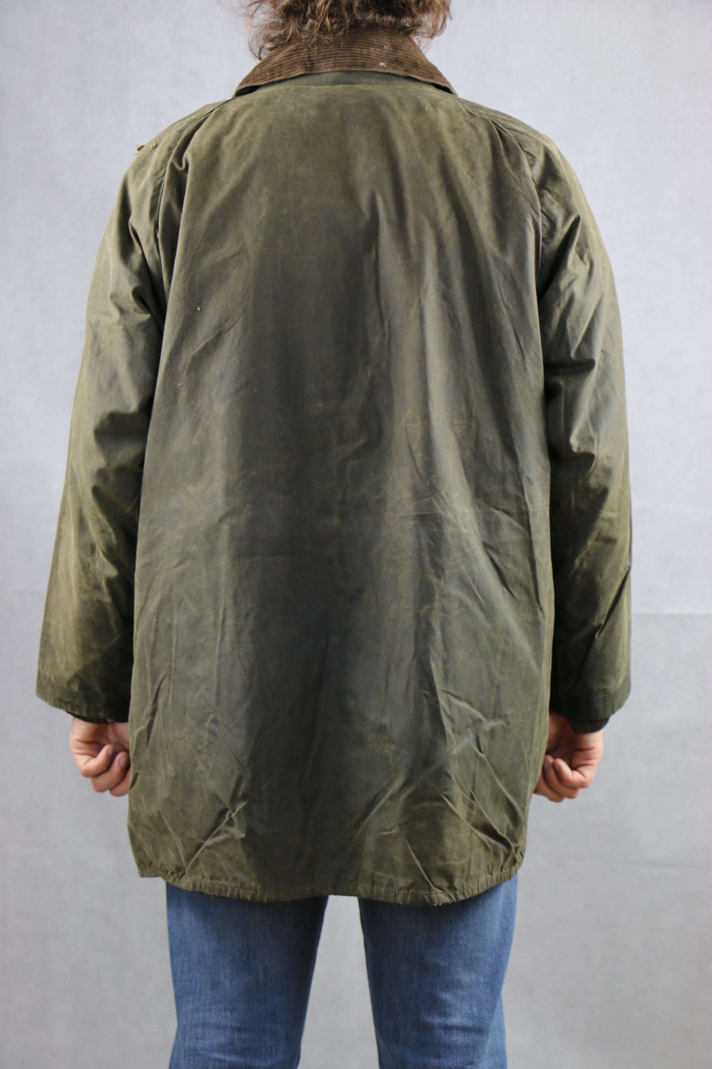 Barbour Gamefair C44 / 112CM Wax Jacket green ~ Vintage Store