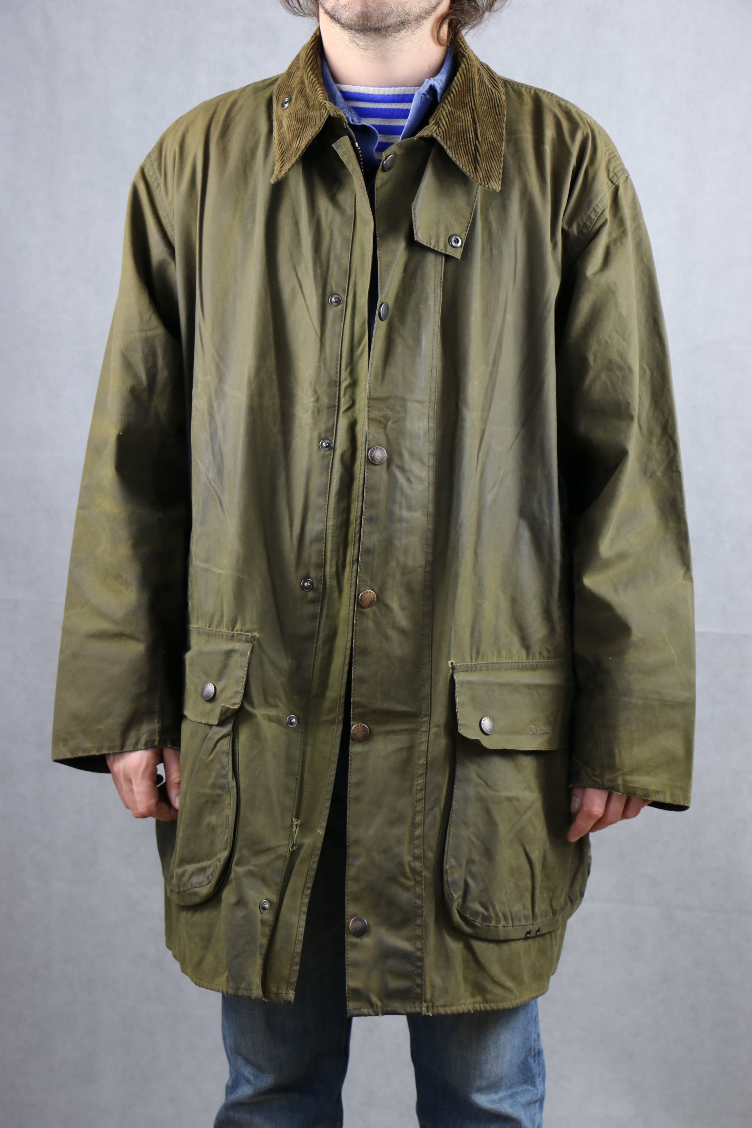 Barbour Classic Northumbria Wax Jacket Vintage Store Clochard92