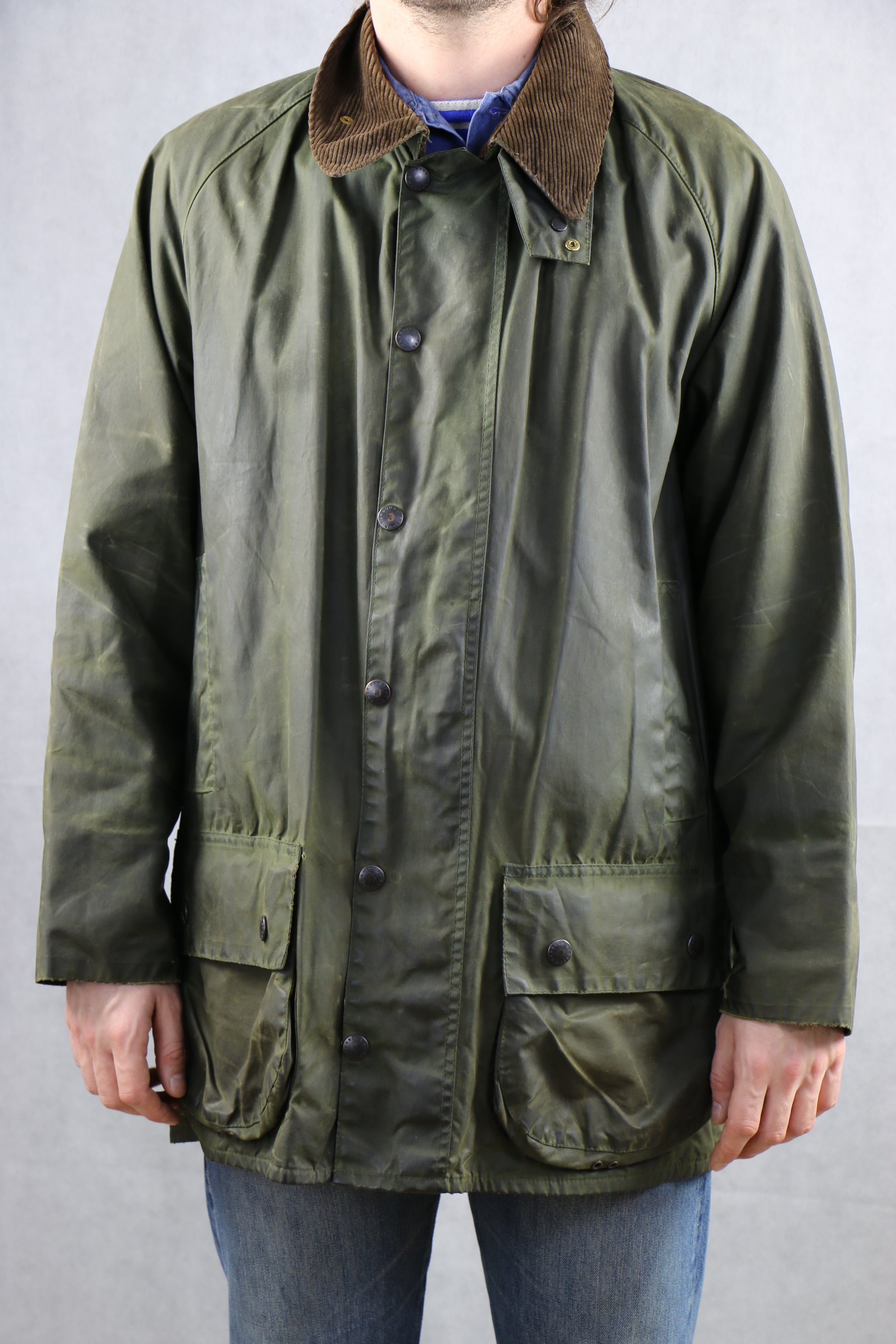 Barbour Beaufort C46/117CM Wax Jacket ~ Vintage Store Clochard92.com