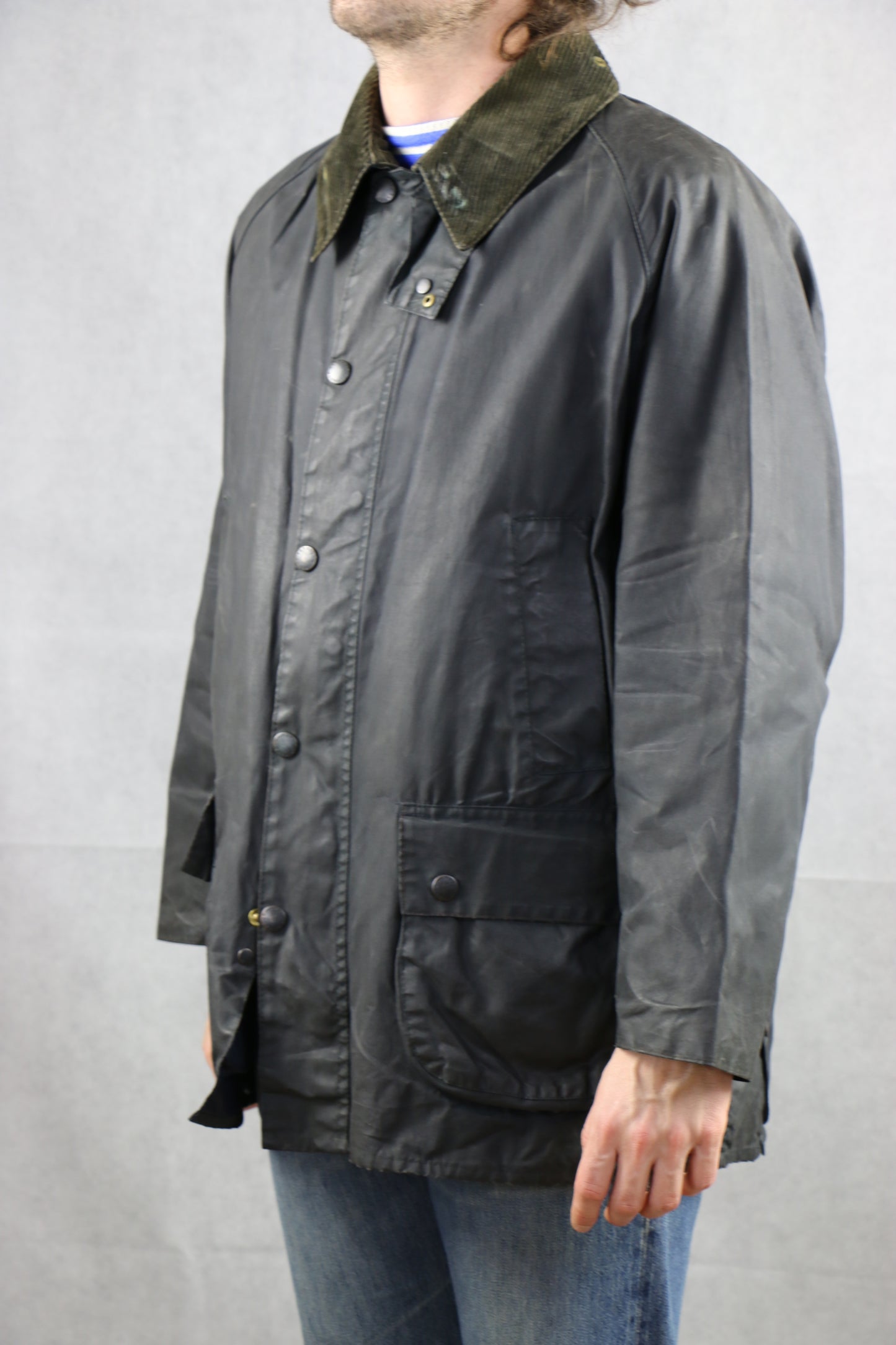 Barbour Bedale C44/112CM Wax Jacket - vintage clothing clochard92.com