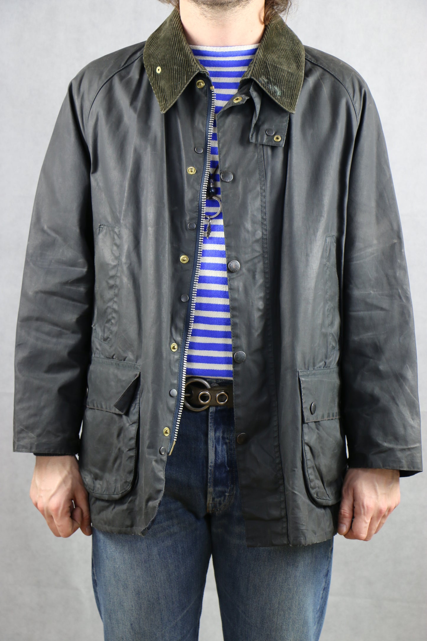 Barbour Bedale C44/112CM Wax Jacket - vintage clothing clochard92.com