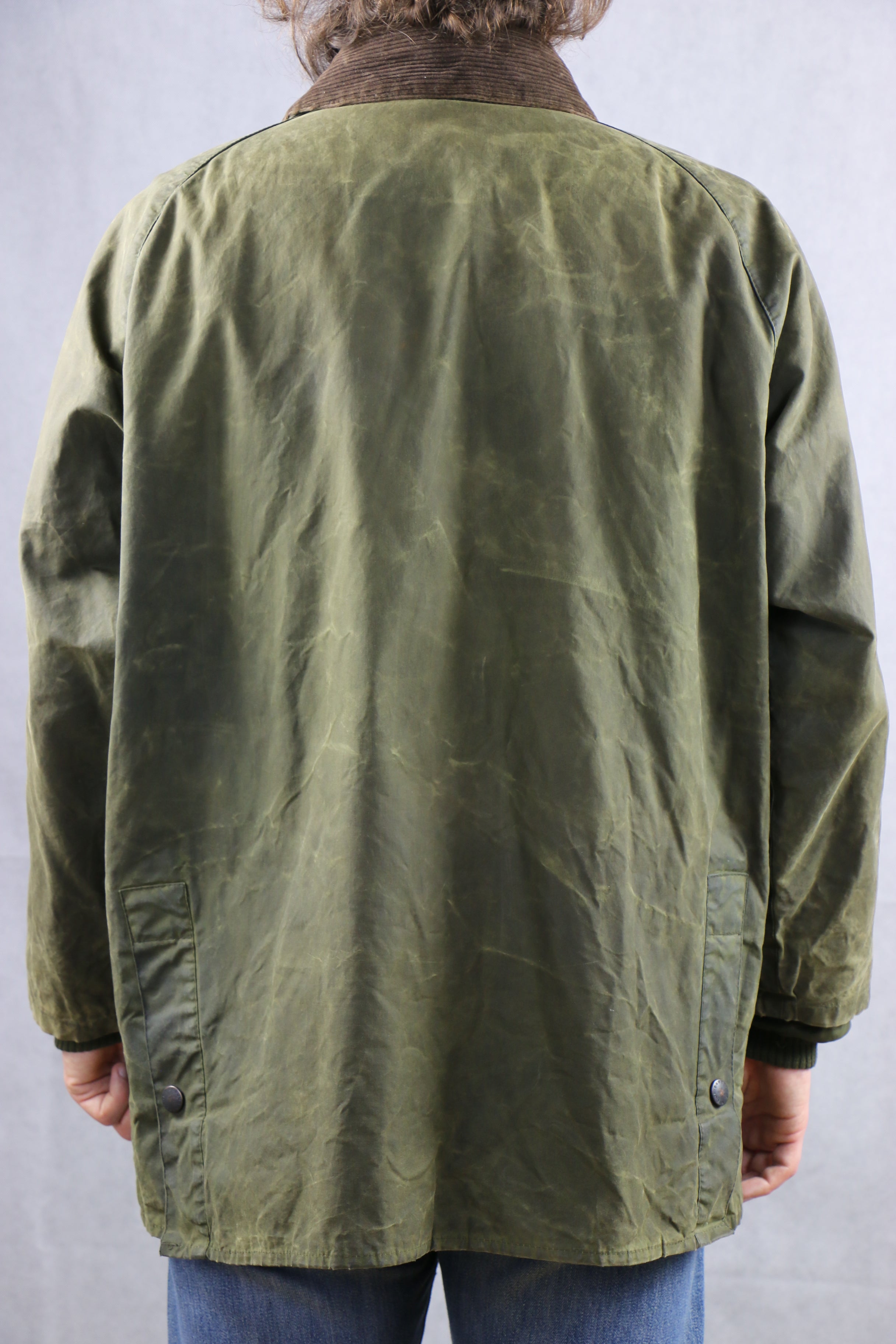 Barbour Bedale C46 Wax Jacket green ~ Vintage Store Clochard92.com