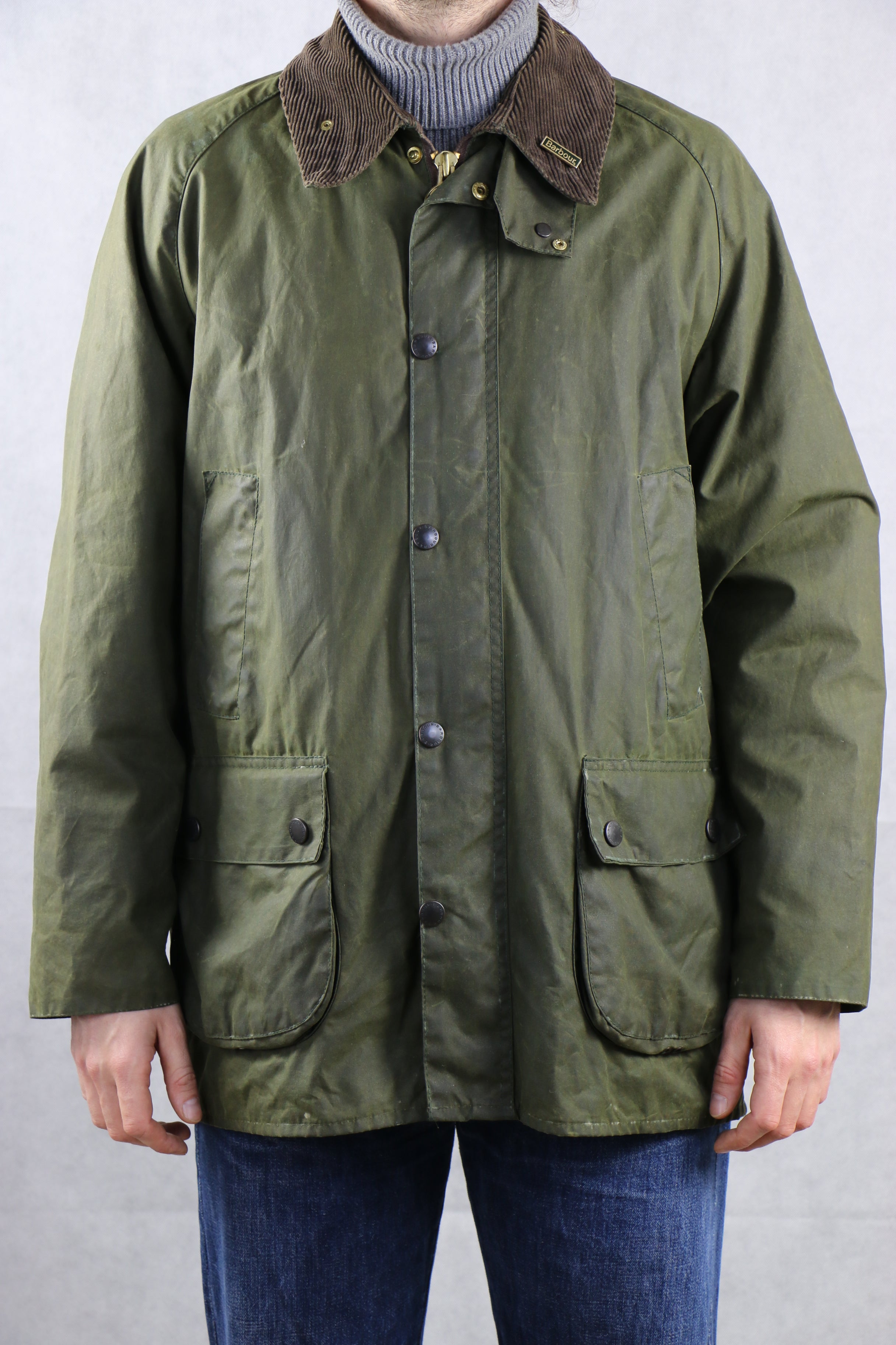 Barbour 'Bedale' C42 / 107CM Green ~ Vintage Store Clochard92.com