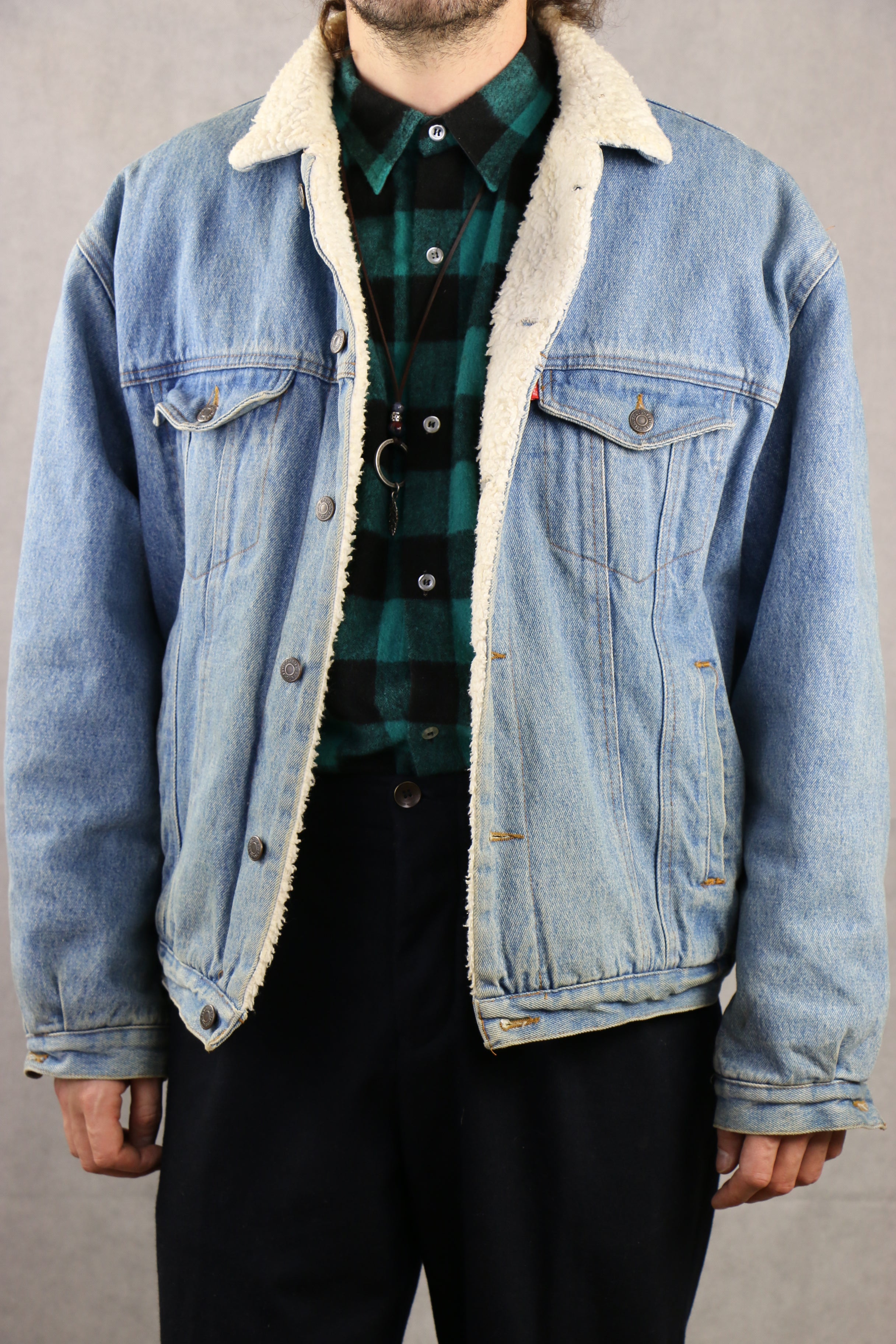 Levi's oversized sherpa on sale jacket