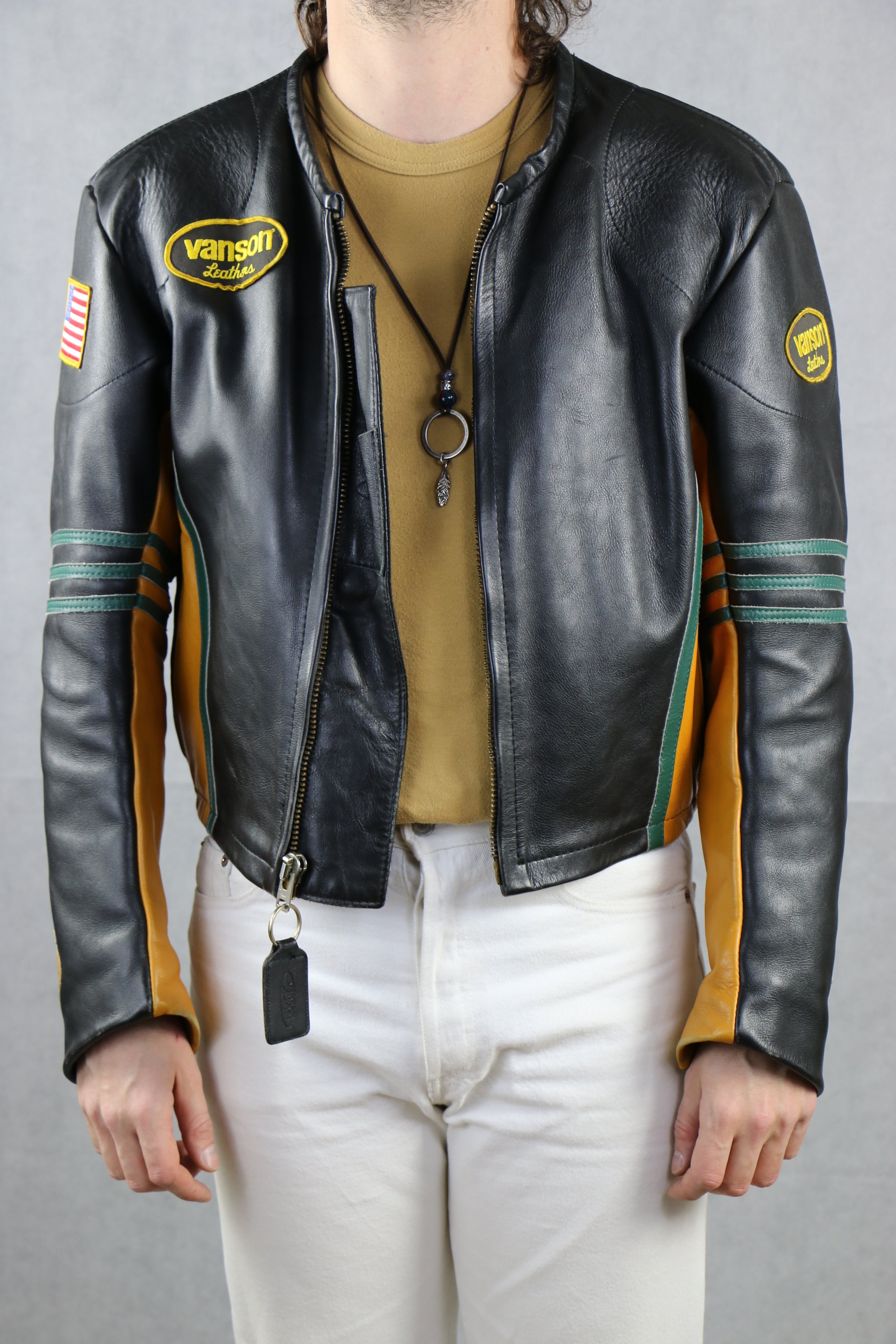 Vanson Leathers Rider Jacket '44' ~ Vintage Store Clochard92.com