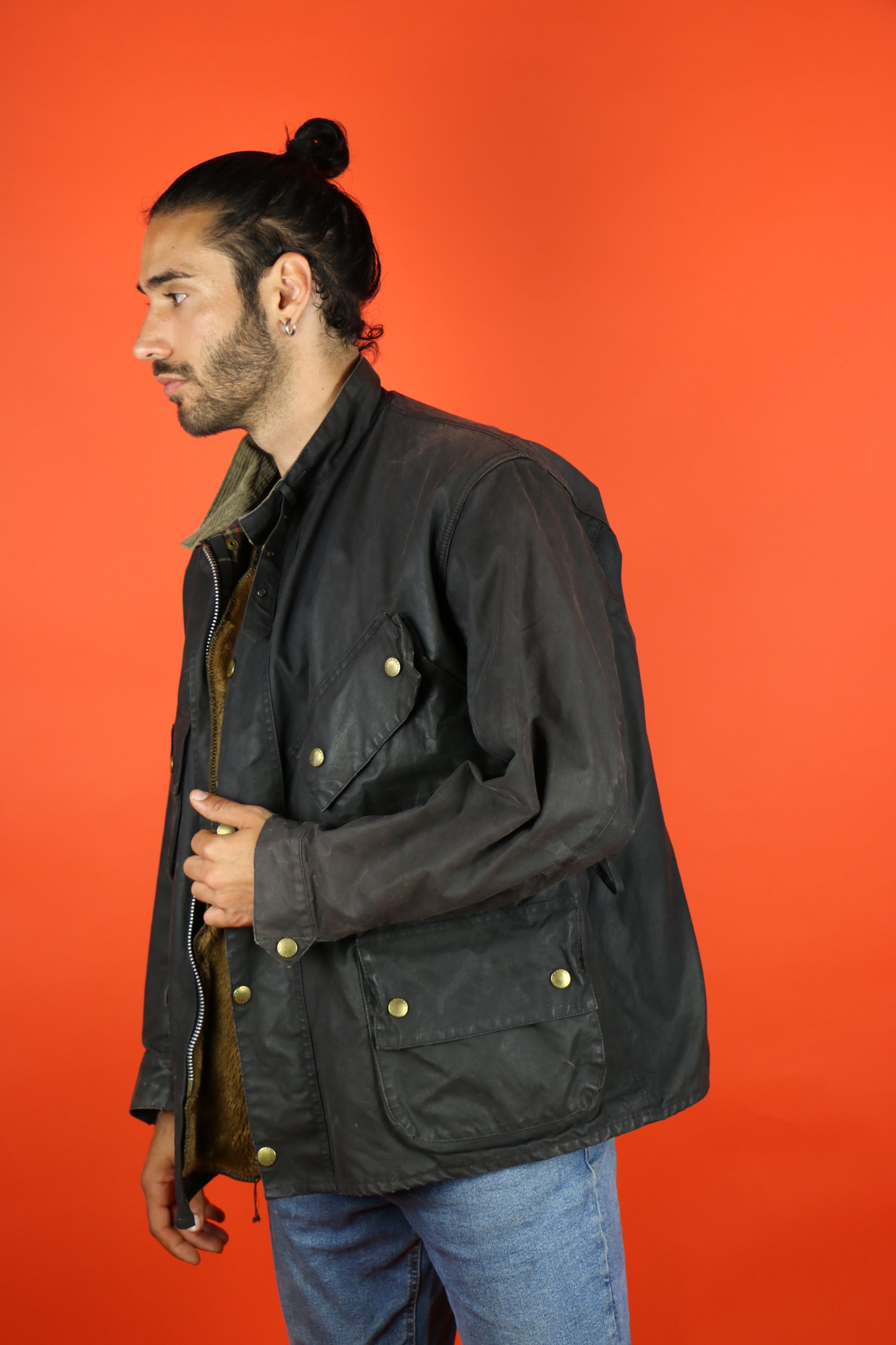 Barbour International Jacket with Liner