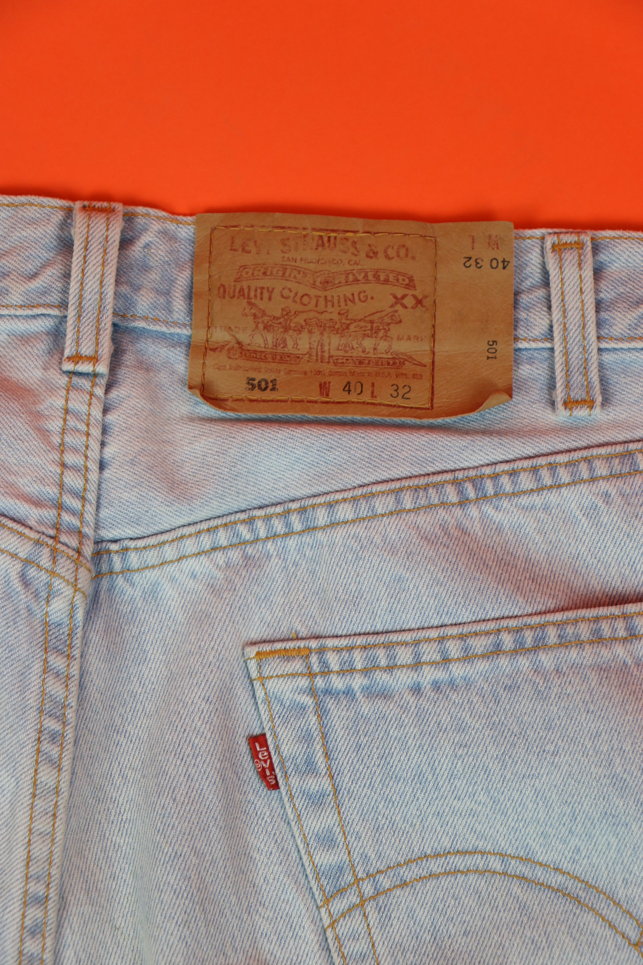 Levi s 501 Made in U.S.A. Jeans W40 L32 Vintage Store Clochard92