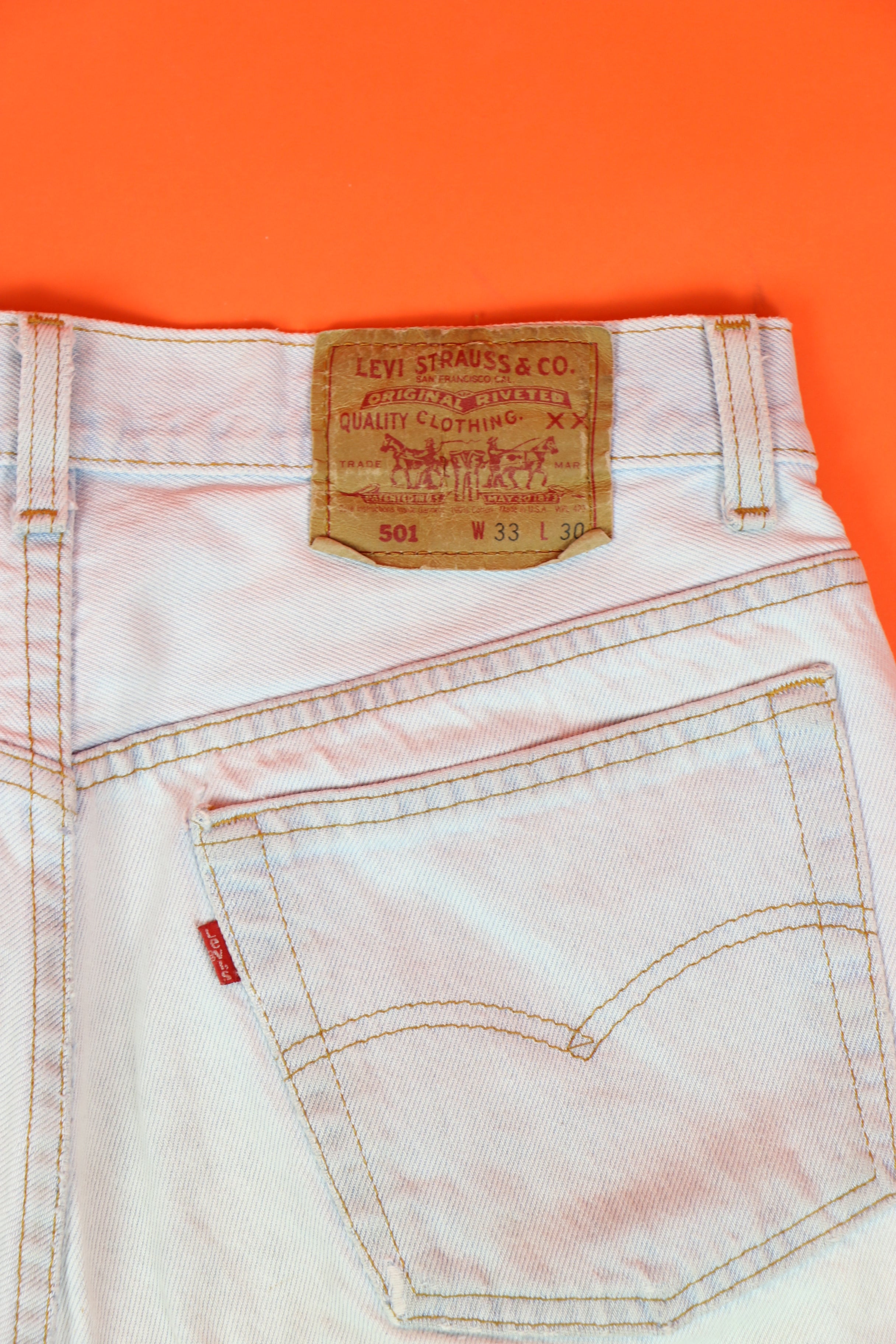 Levis 501 hot sale w33 l30