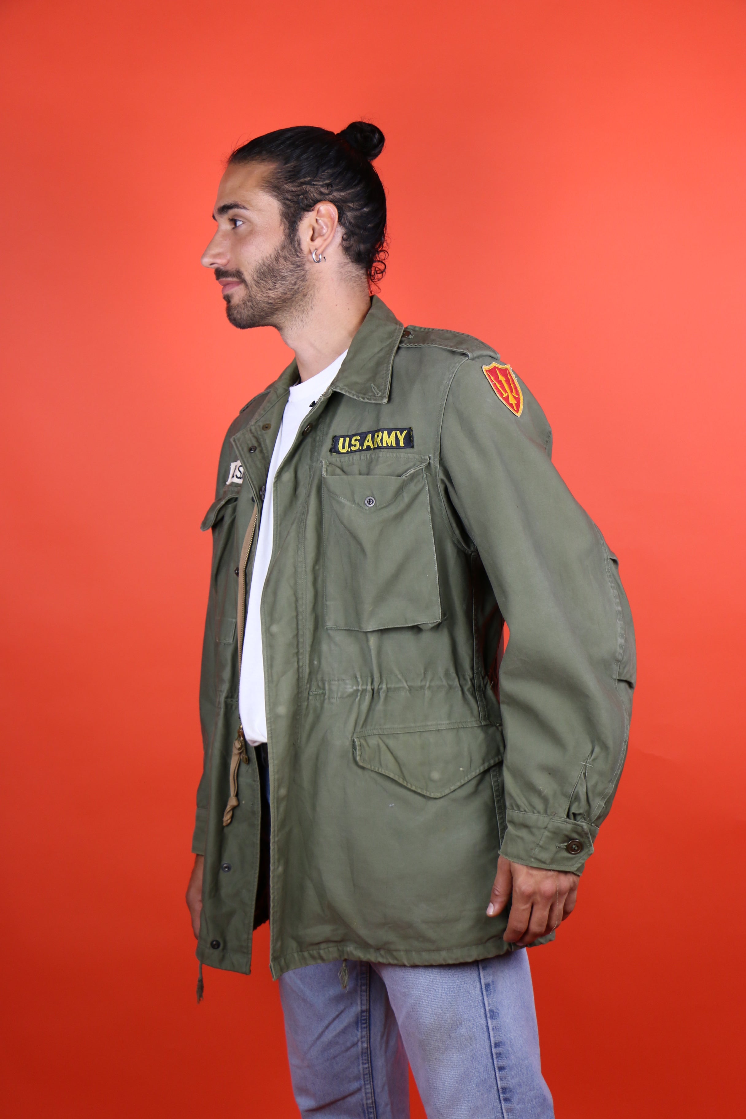 Field Jacket M-51 (Name Olson) ~ Vintage Store Clochard92.com