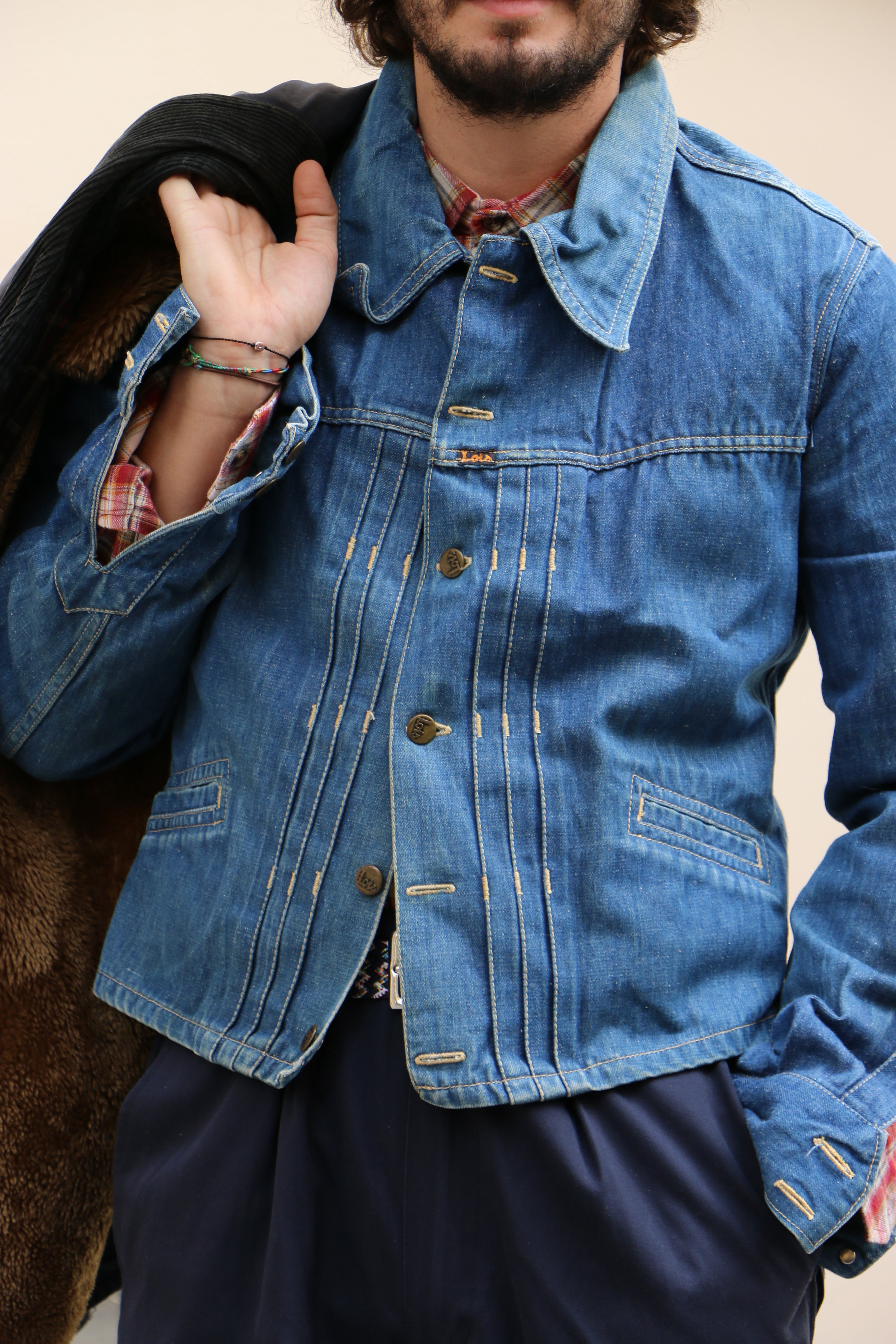 Lois Western Denim Jacket 60s ~ Vintage Store Clochard92.com