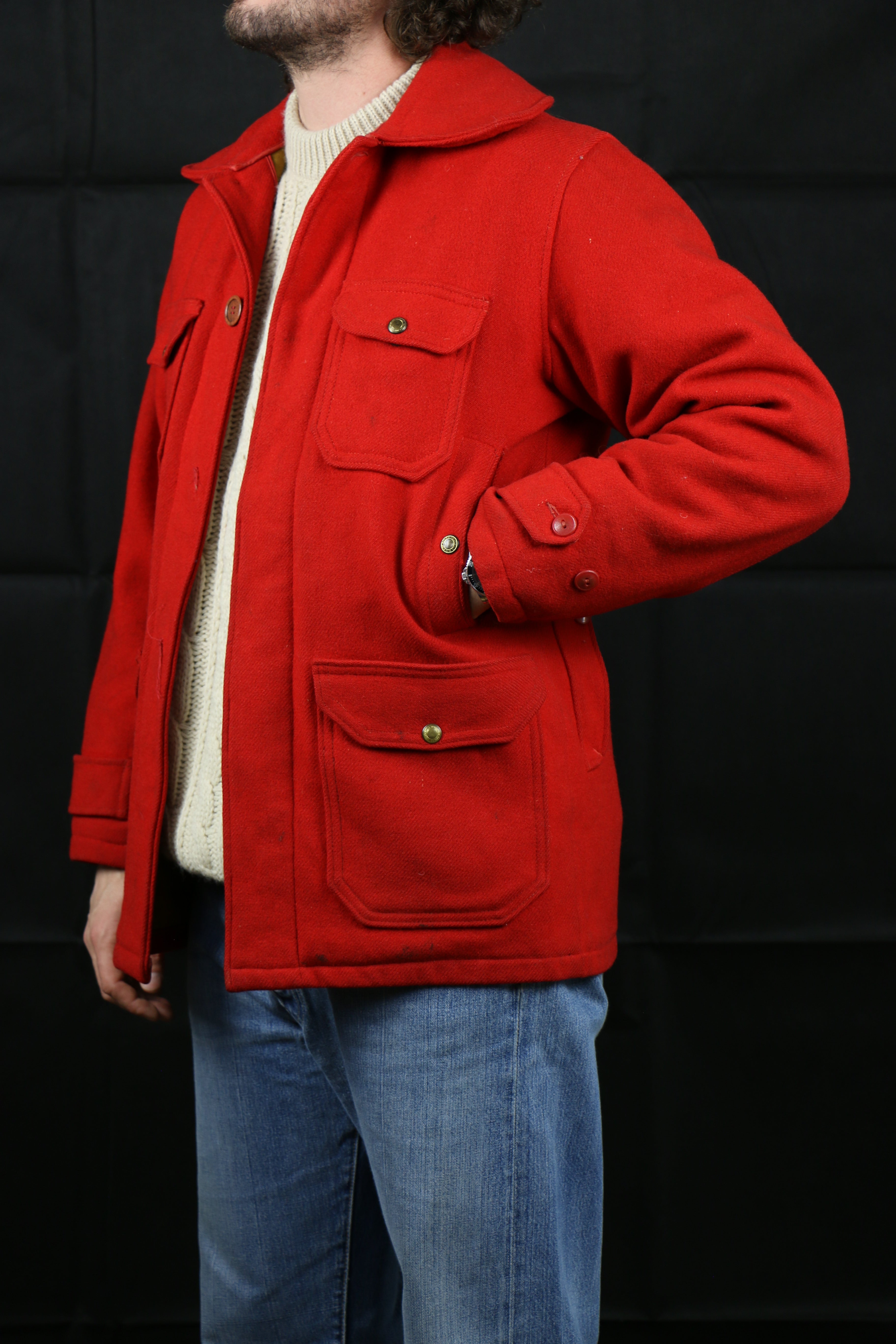 Woolrich on sale mackinaw coat