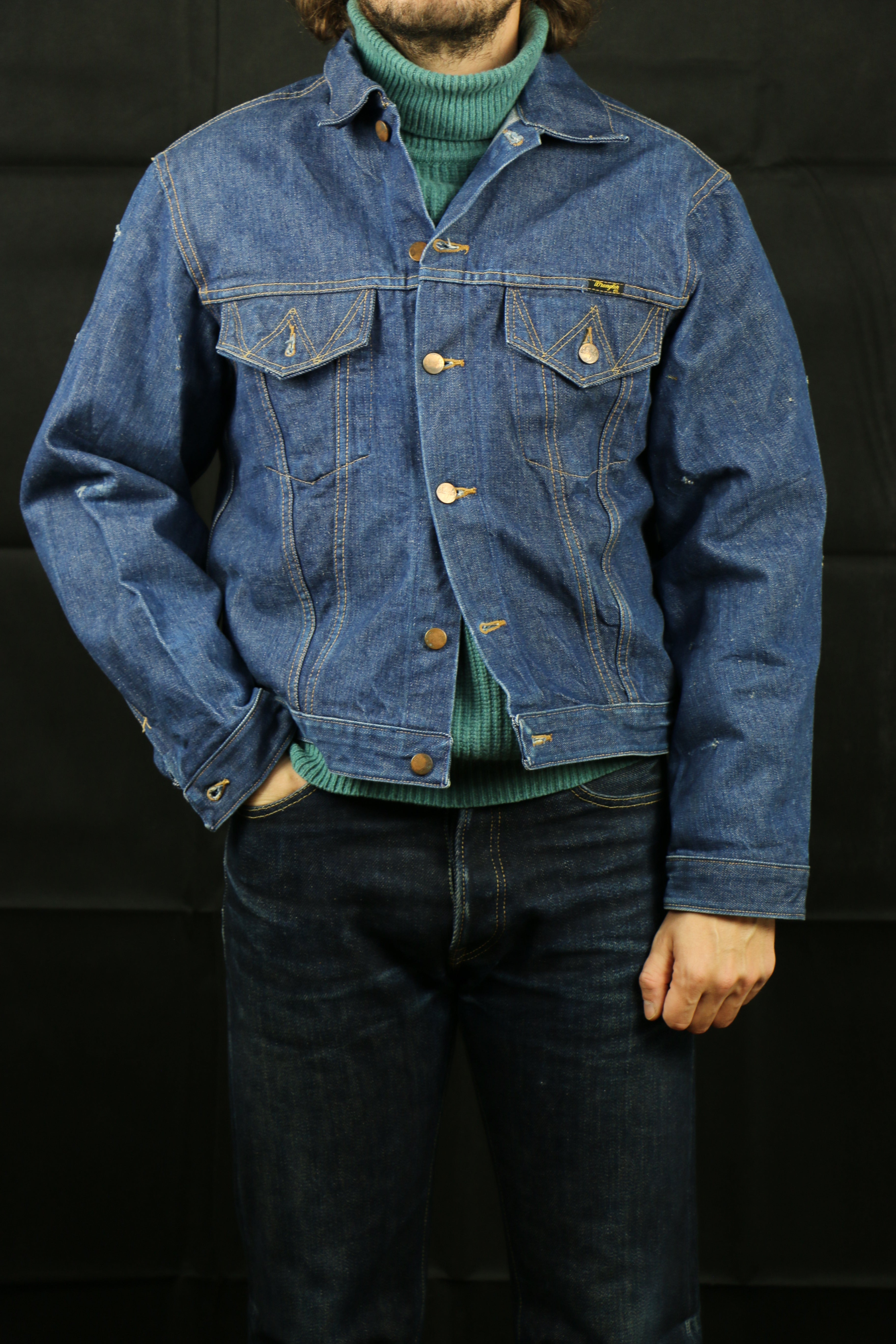 60s Wrangler Denim Jacket ~ Vintage Store Clochard92.com