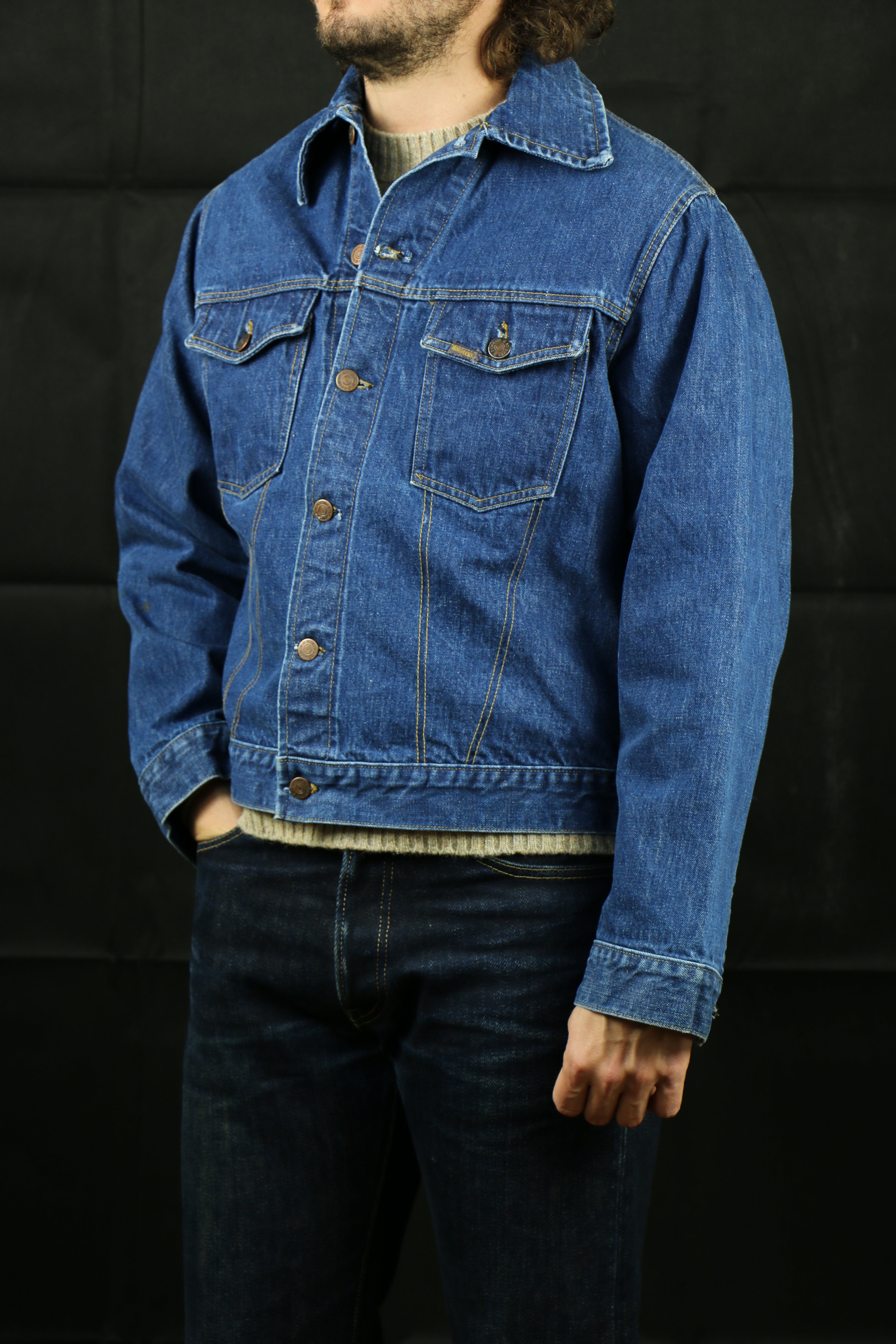 Roebucks Selvedge Denim Jacket 70s ~ Vintage Store