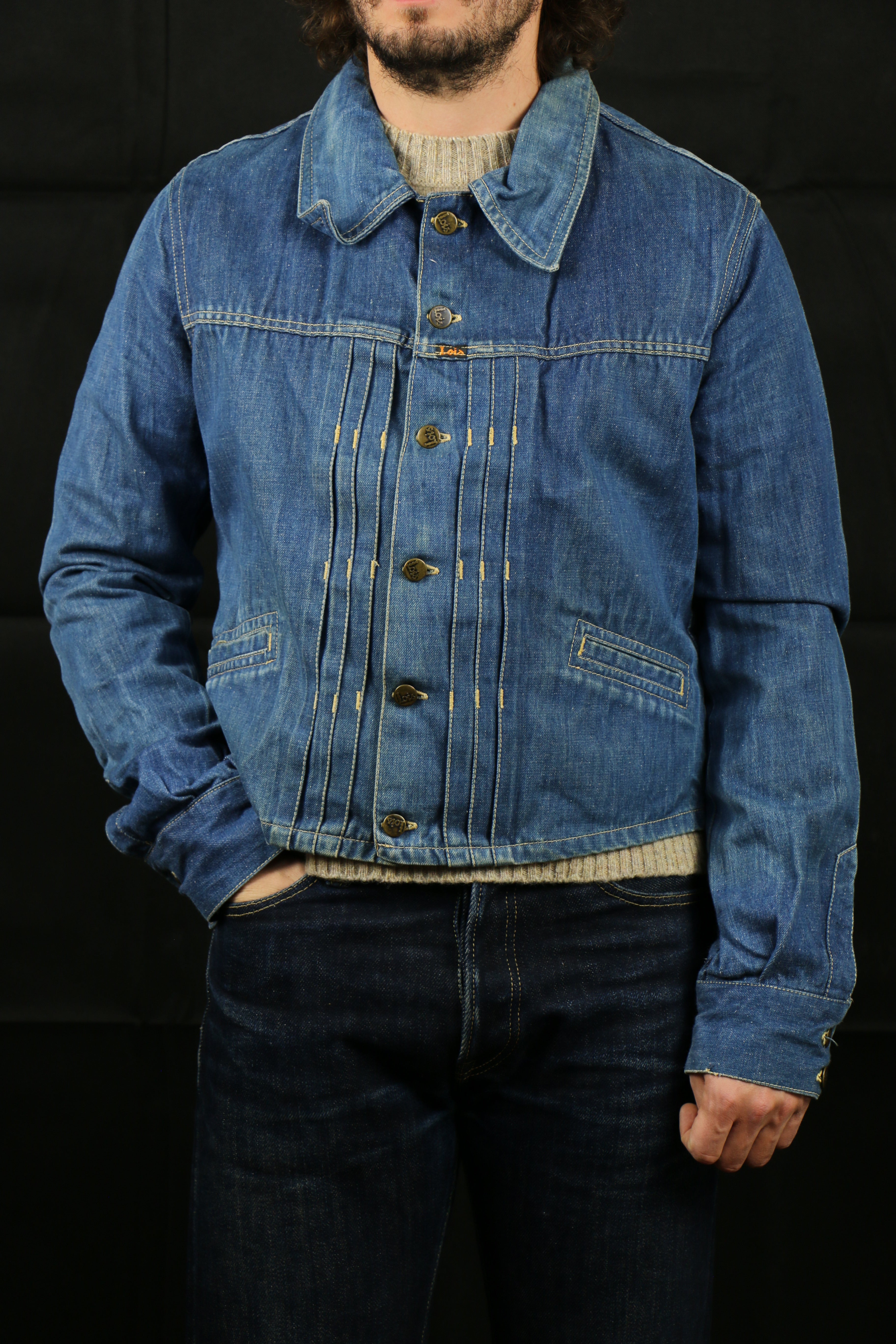 Lois Western Denim Jacket 60s ~ Vintage Store Clochard92.com