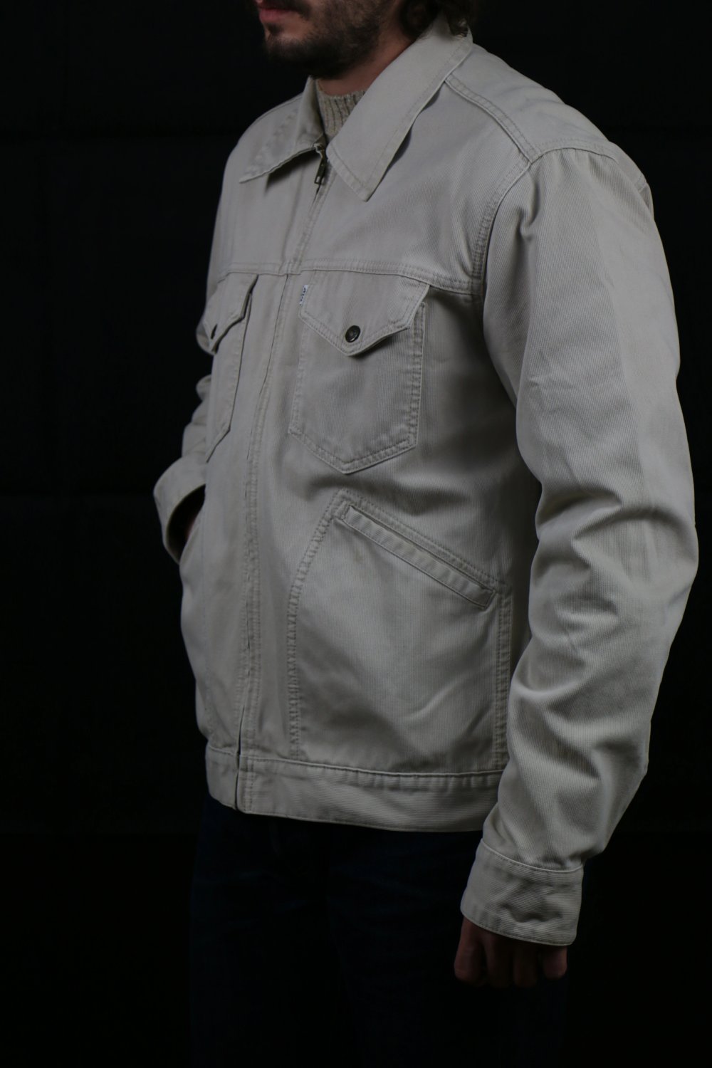 LEVI'S Denim Jacket White TAG ~ Vintage Store Clochard92.com