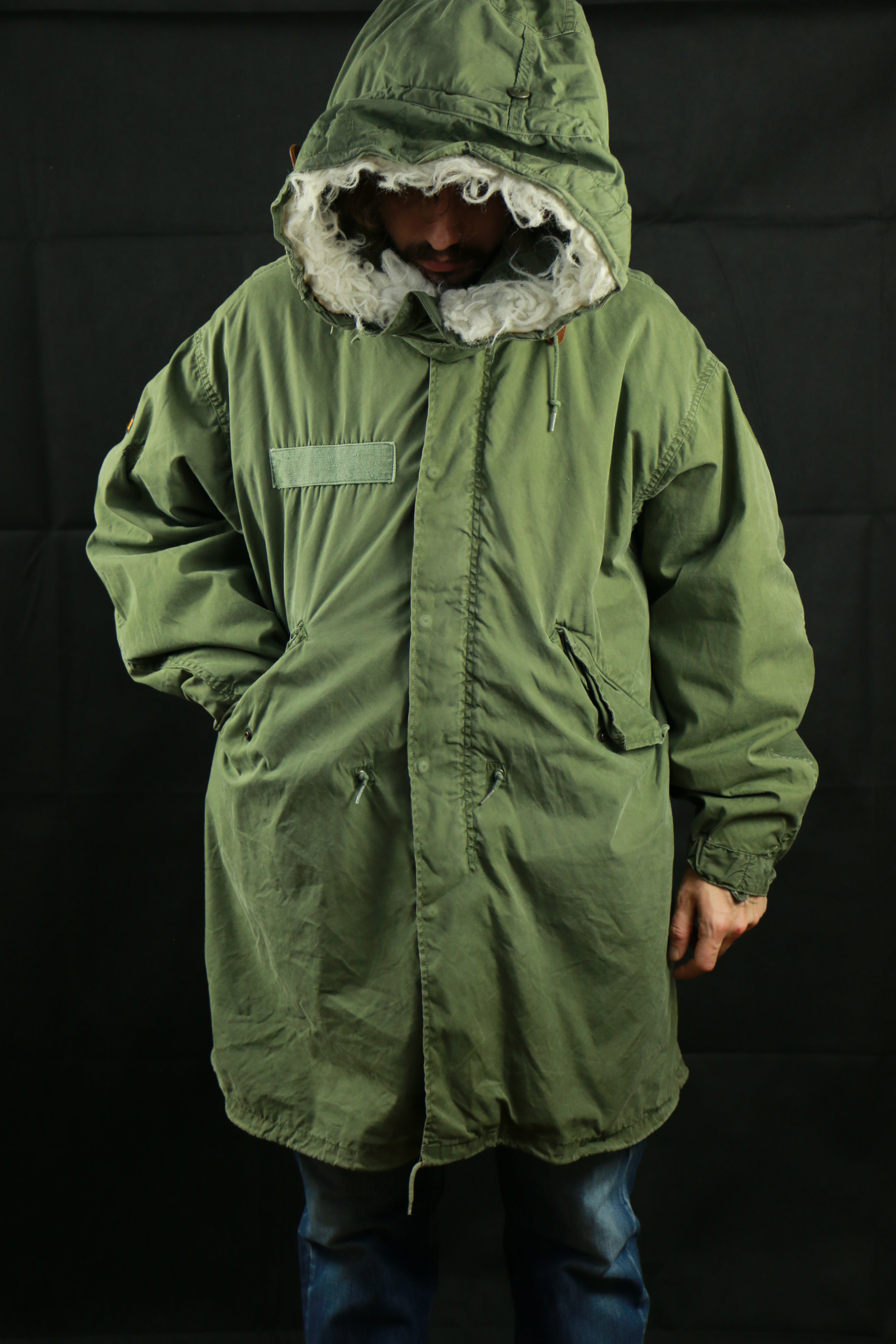 US Army Extreme Cold Weather Fishtail Parka ~ Vintage Store